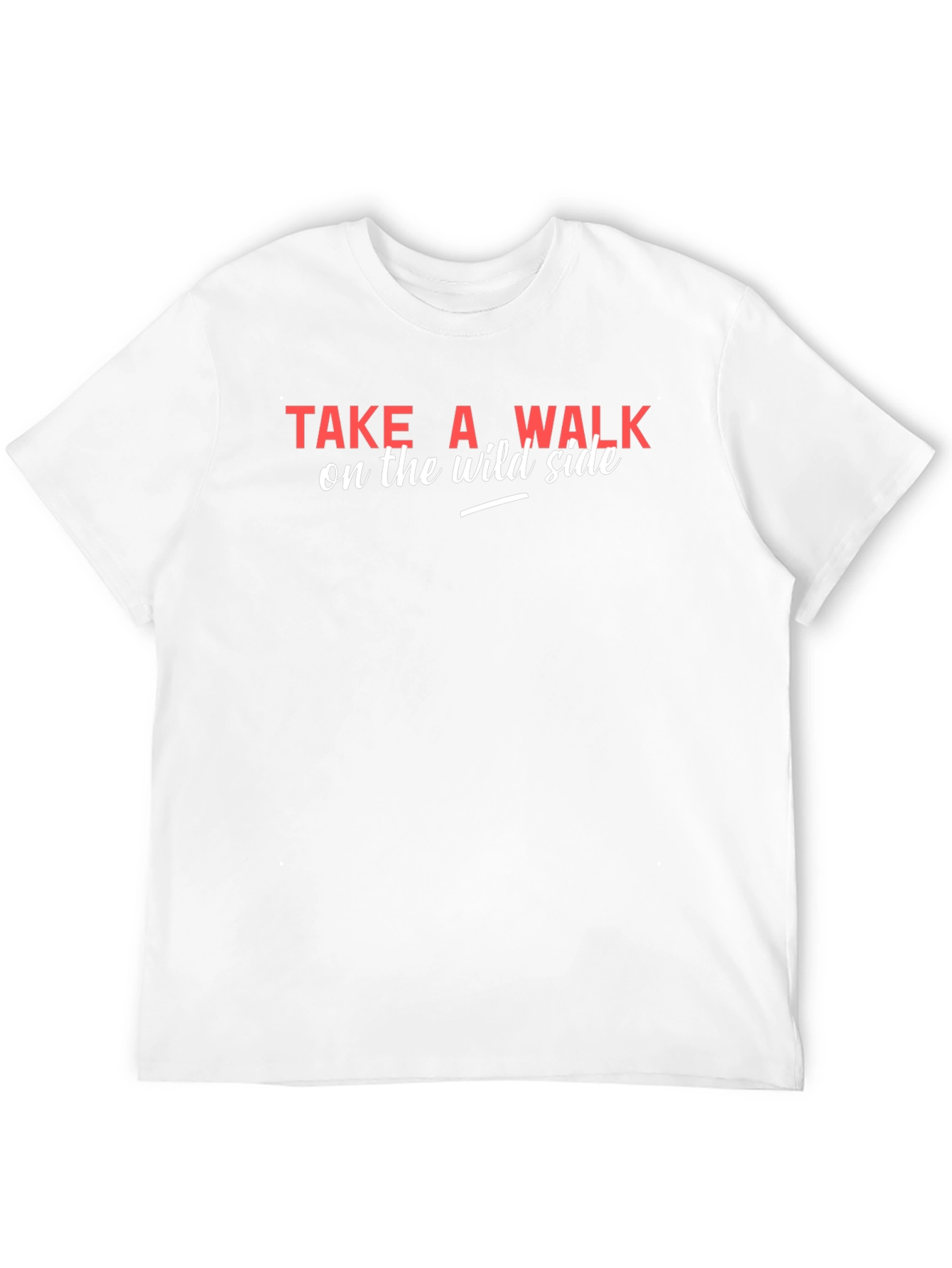 Take A Walk Tee - Wild Side Black T-Shirt