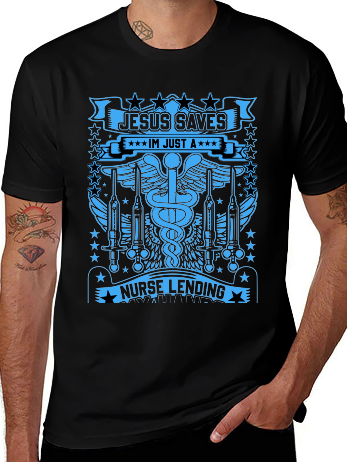 Jesus Saves Nurse T-Shirt