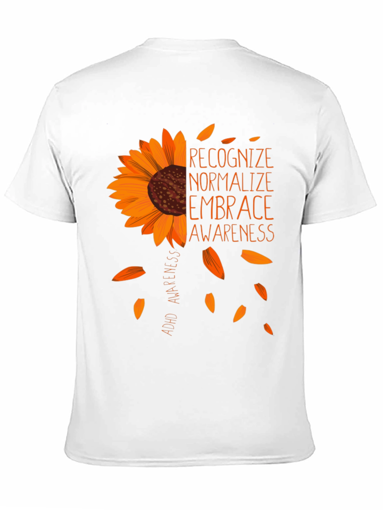 ADHD Awareness Sunflower Graphic Tee