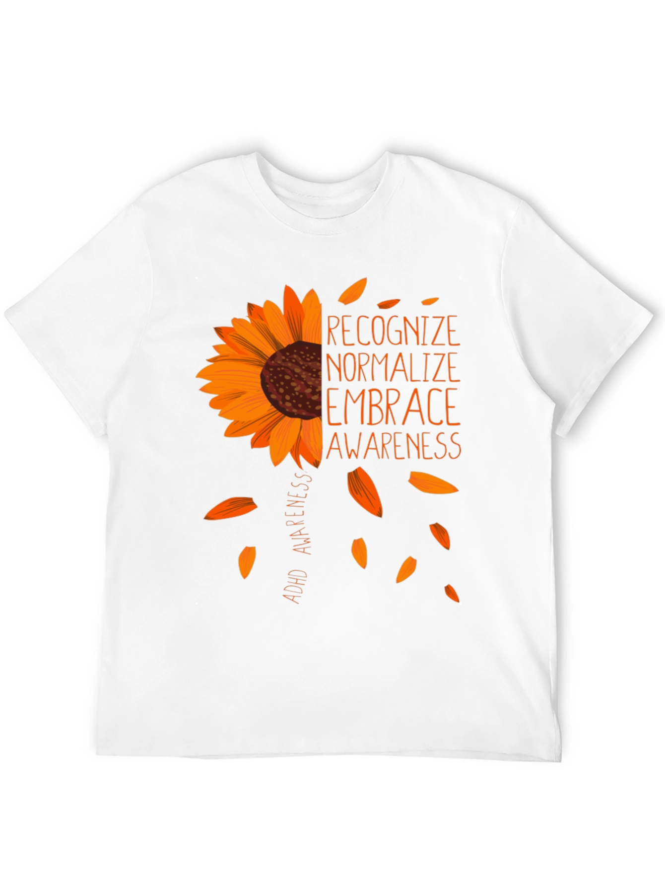 ADHD Awareness Sunflower Graphic Tee