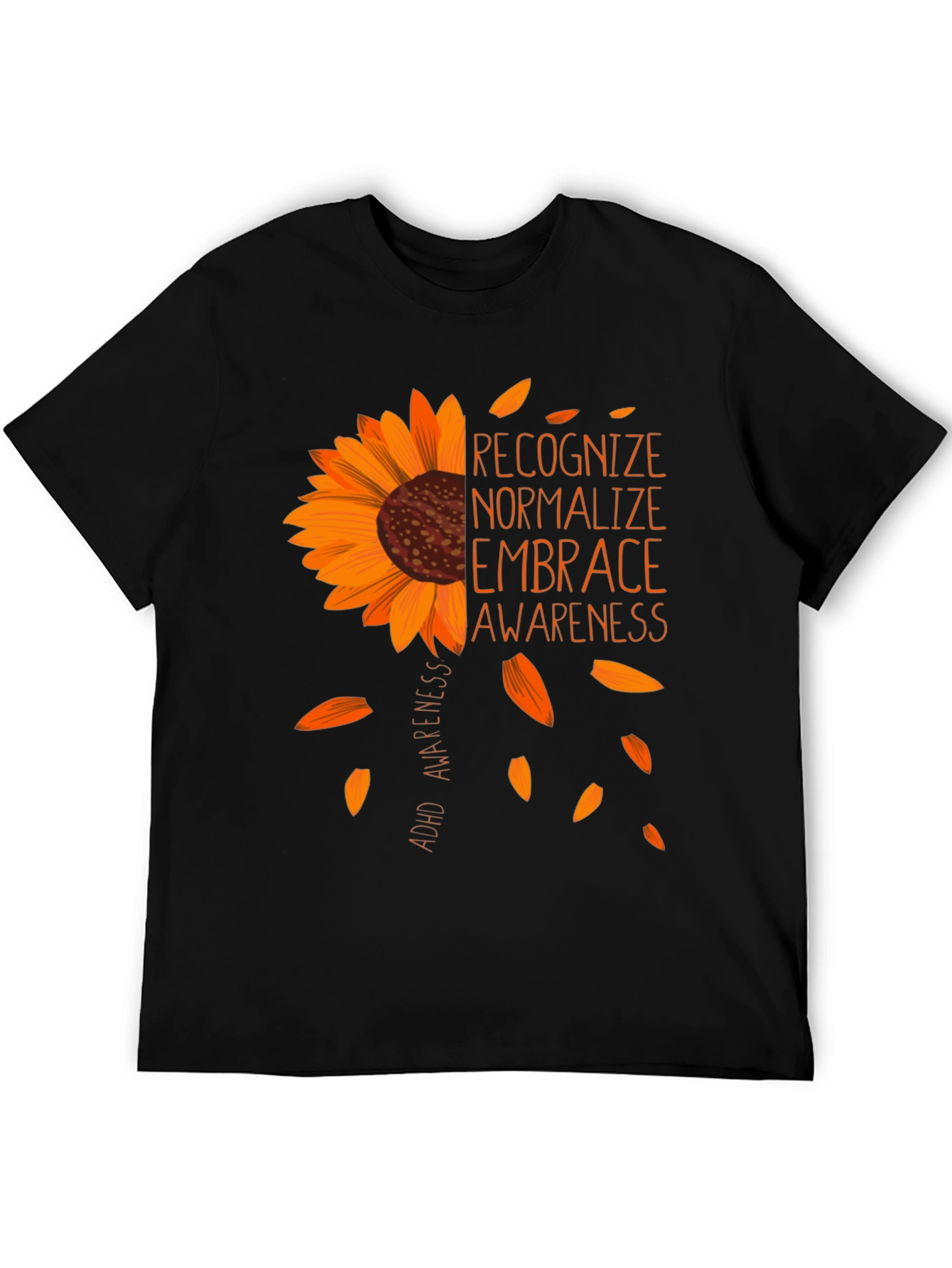 ADHD Awareness Sunflower Graphic Tee