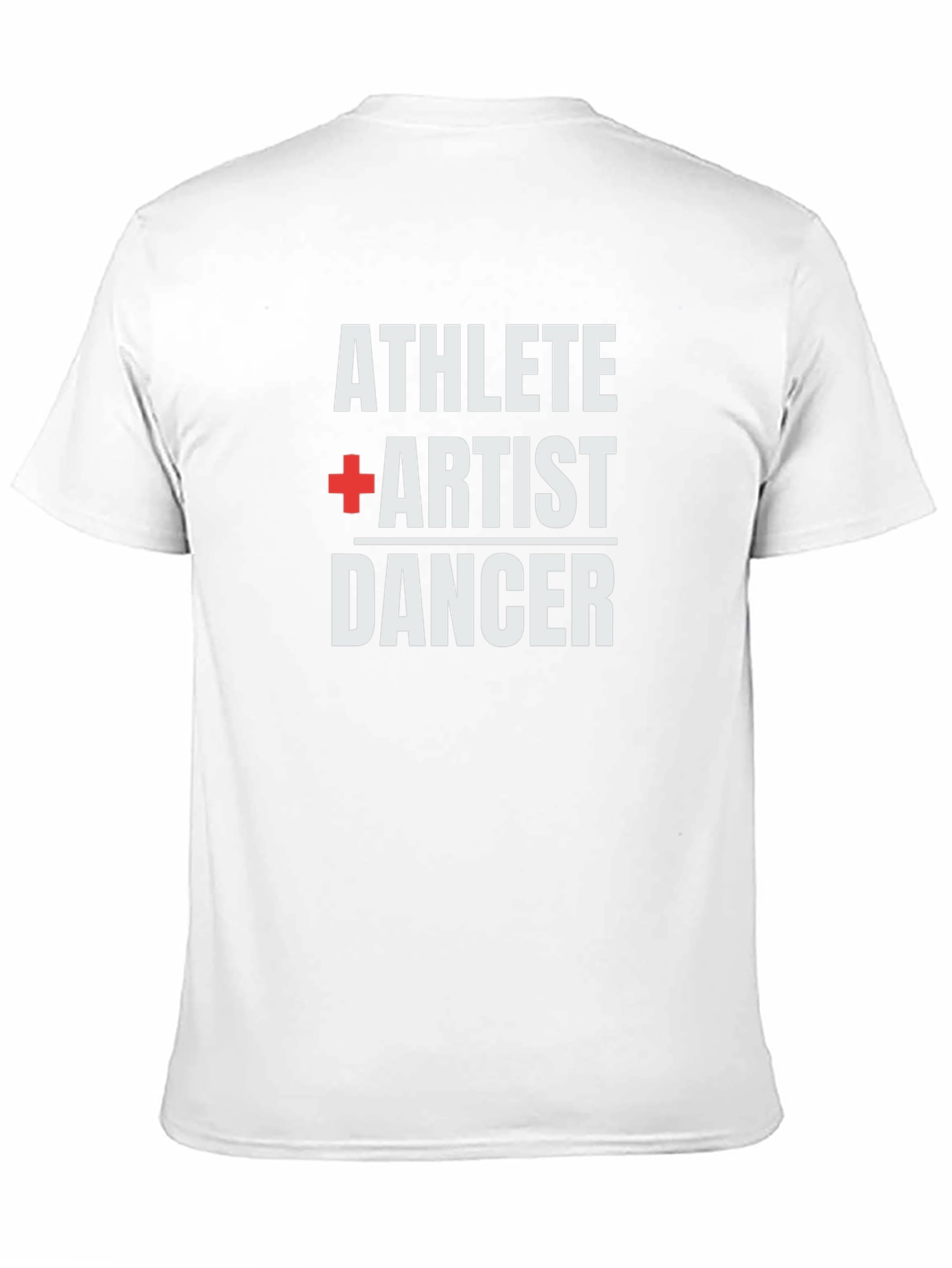 Athlete Artist Dancer Graphic T-Shirt - Black