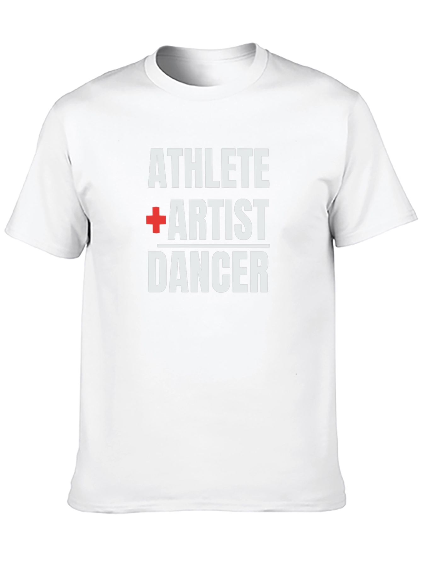 Athlete Artist Dancer Graphic T-Shirt - Black