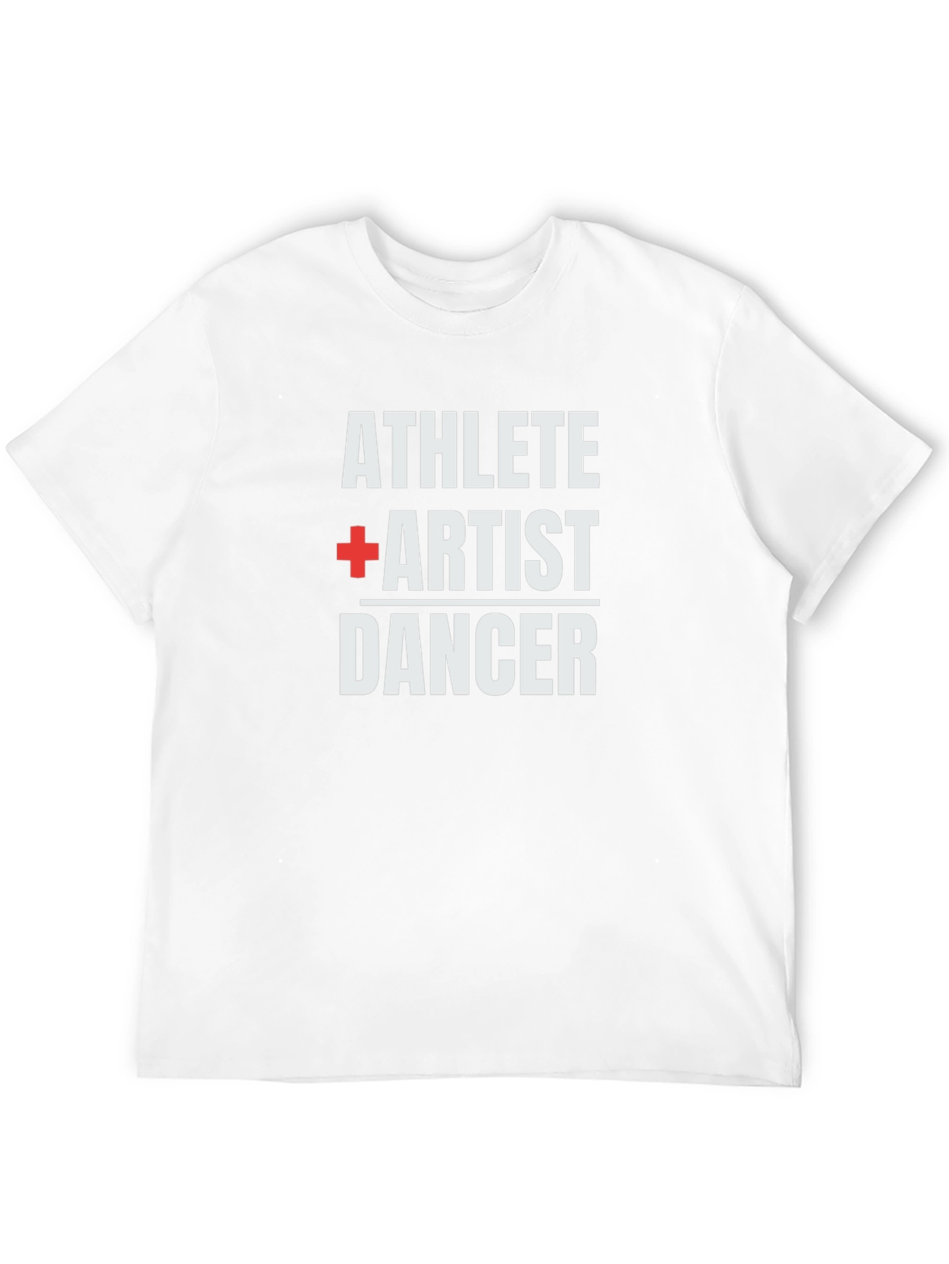 Athlete Artist Dancer Graphic T-Shirt - Black