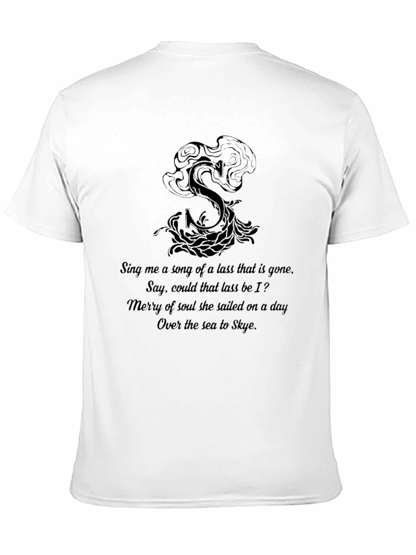 Skye Song T-Shirt - Black Graphic Tee
