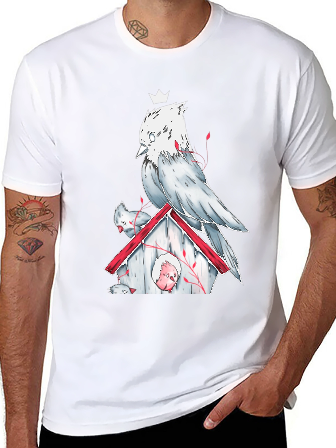 Birdhouse Crew Neck T-Shirt