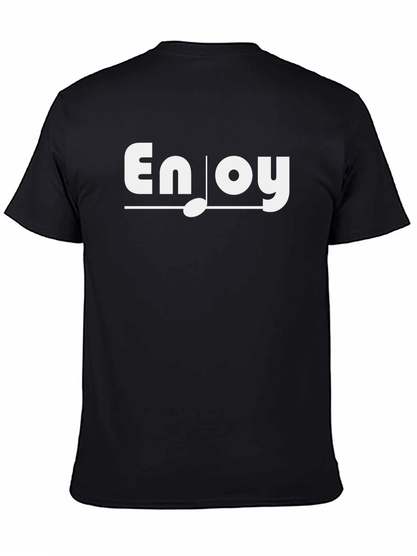Enjoy Music Black T-Shirt