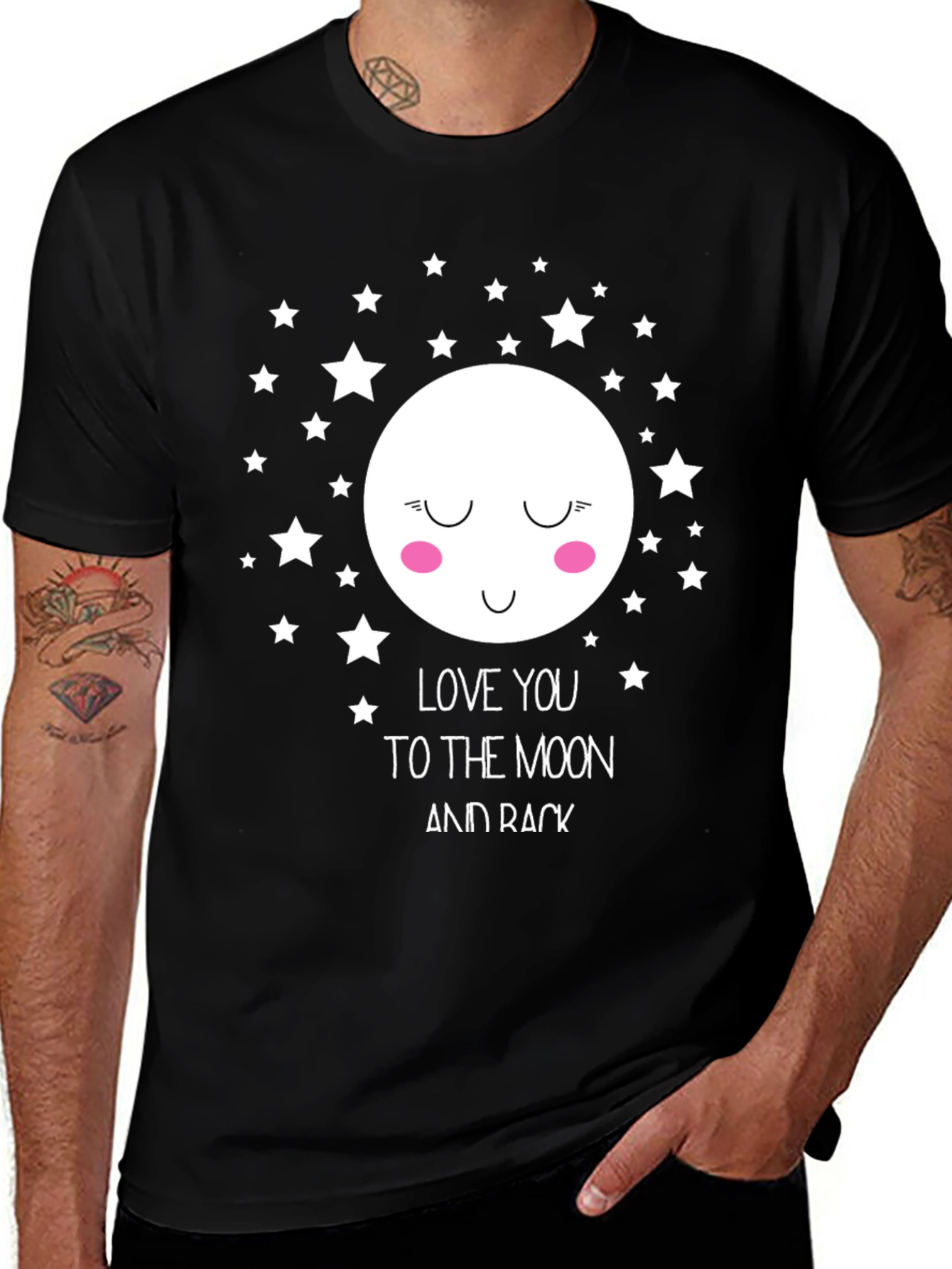 Love You to the Moon and Back Graphic Tee