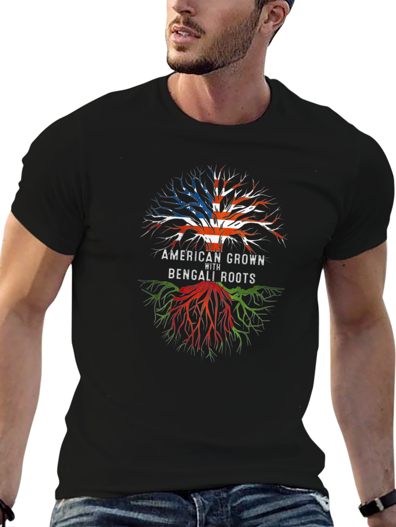 American Grown with Bengali Roots T-Shirt