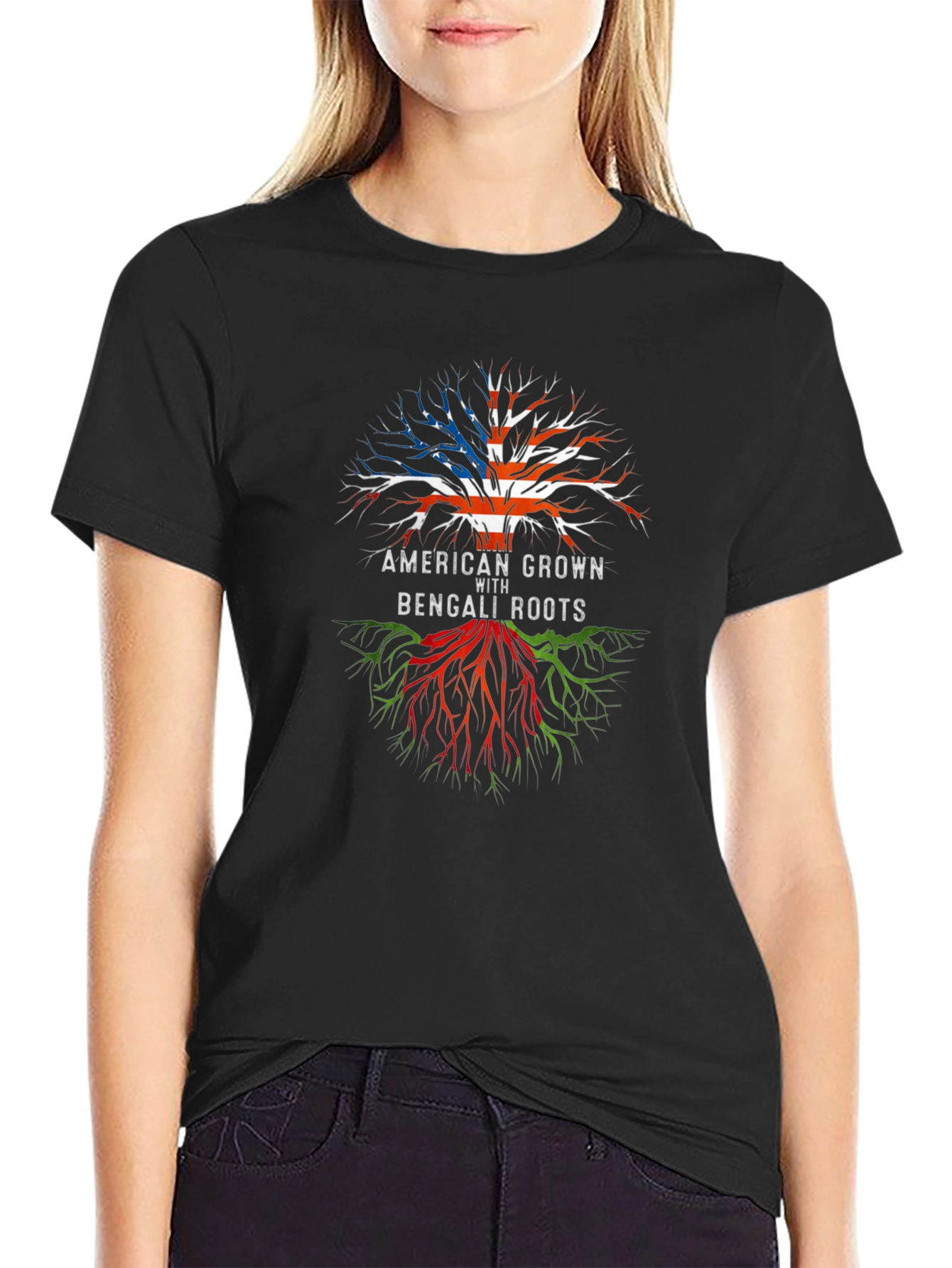 American Grown with Bengali Roots T-Shirt