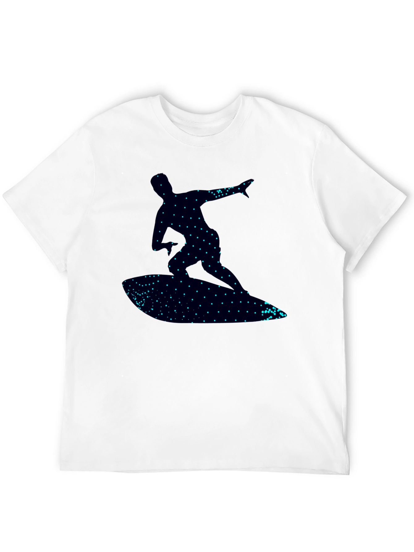 Surfer Silhouette Graphic Tee