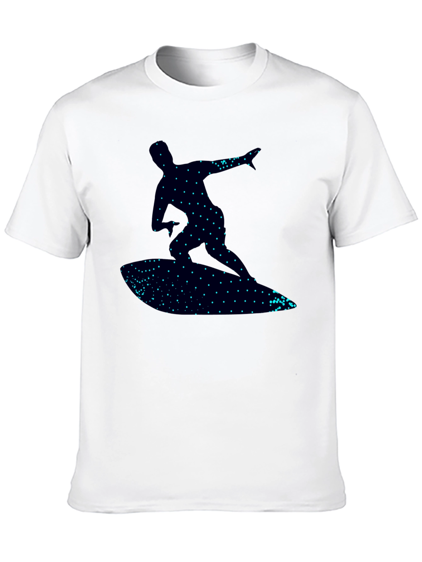 Surfer Silhouette Graphic Tee