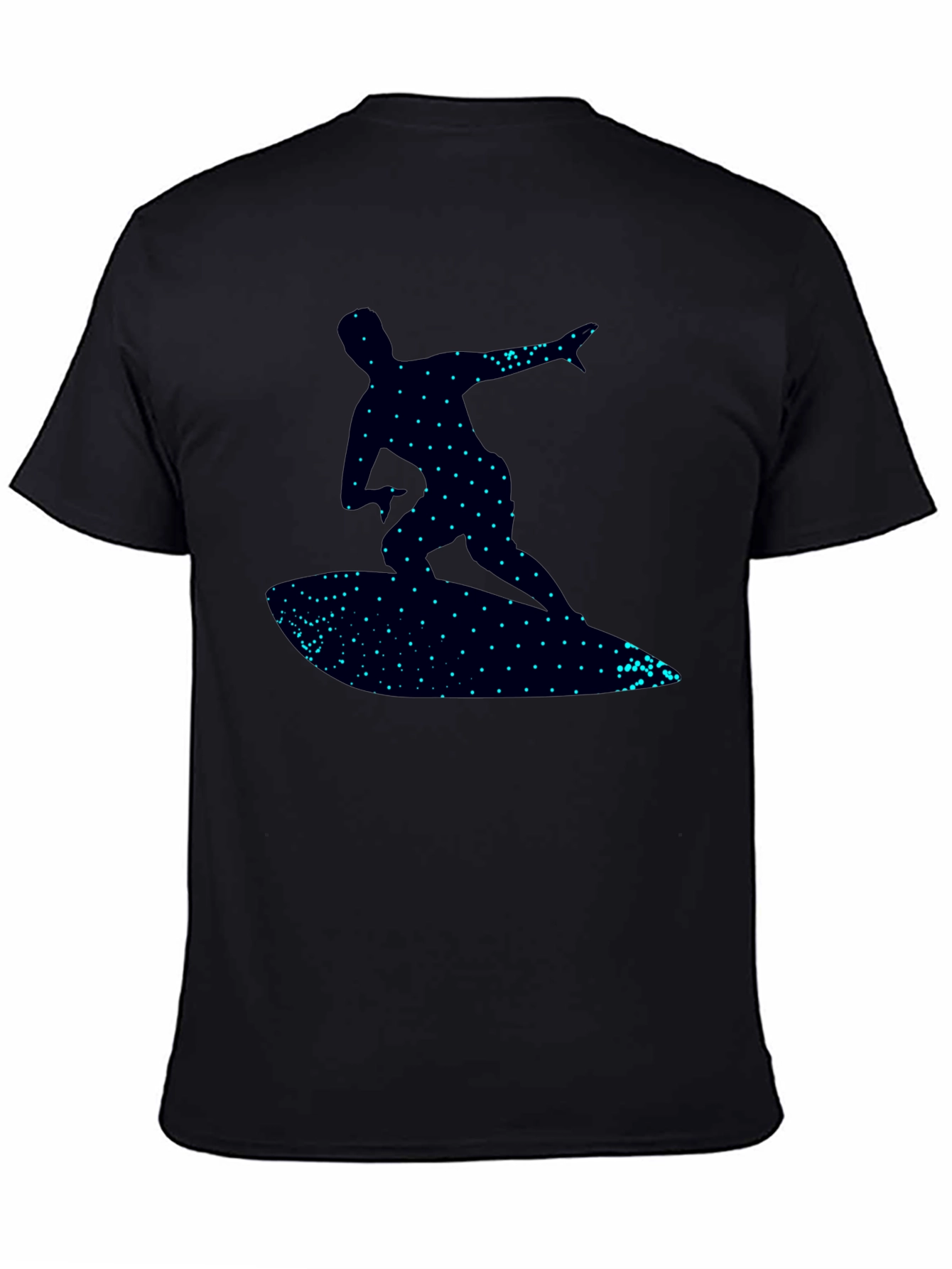 Surfer Silhouette Graphic Tee