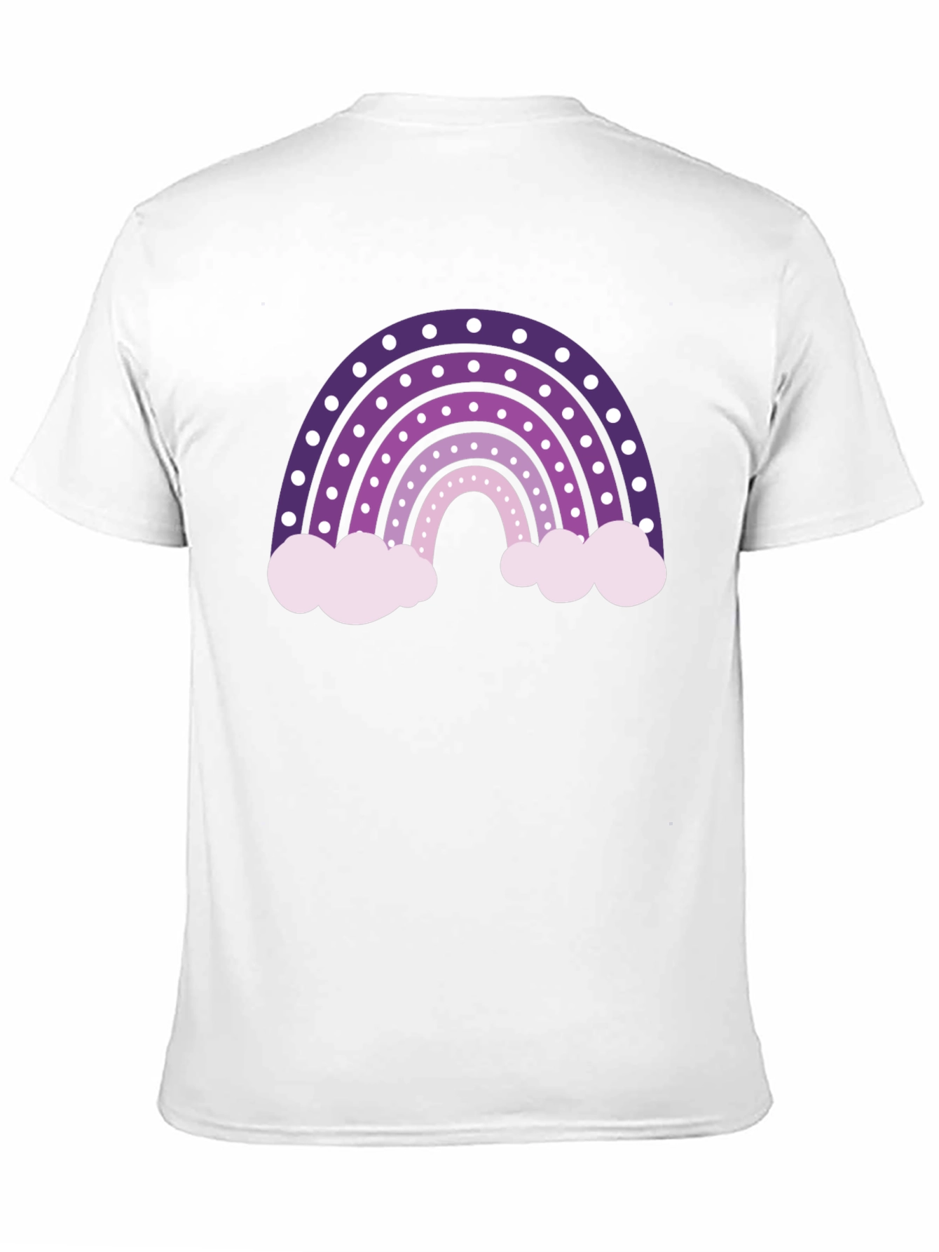 Rainbow Clouds T-Shirt - Black