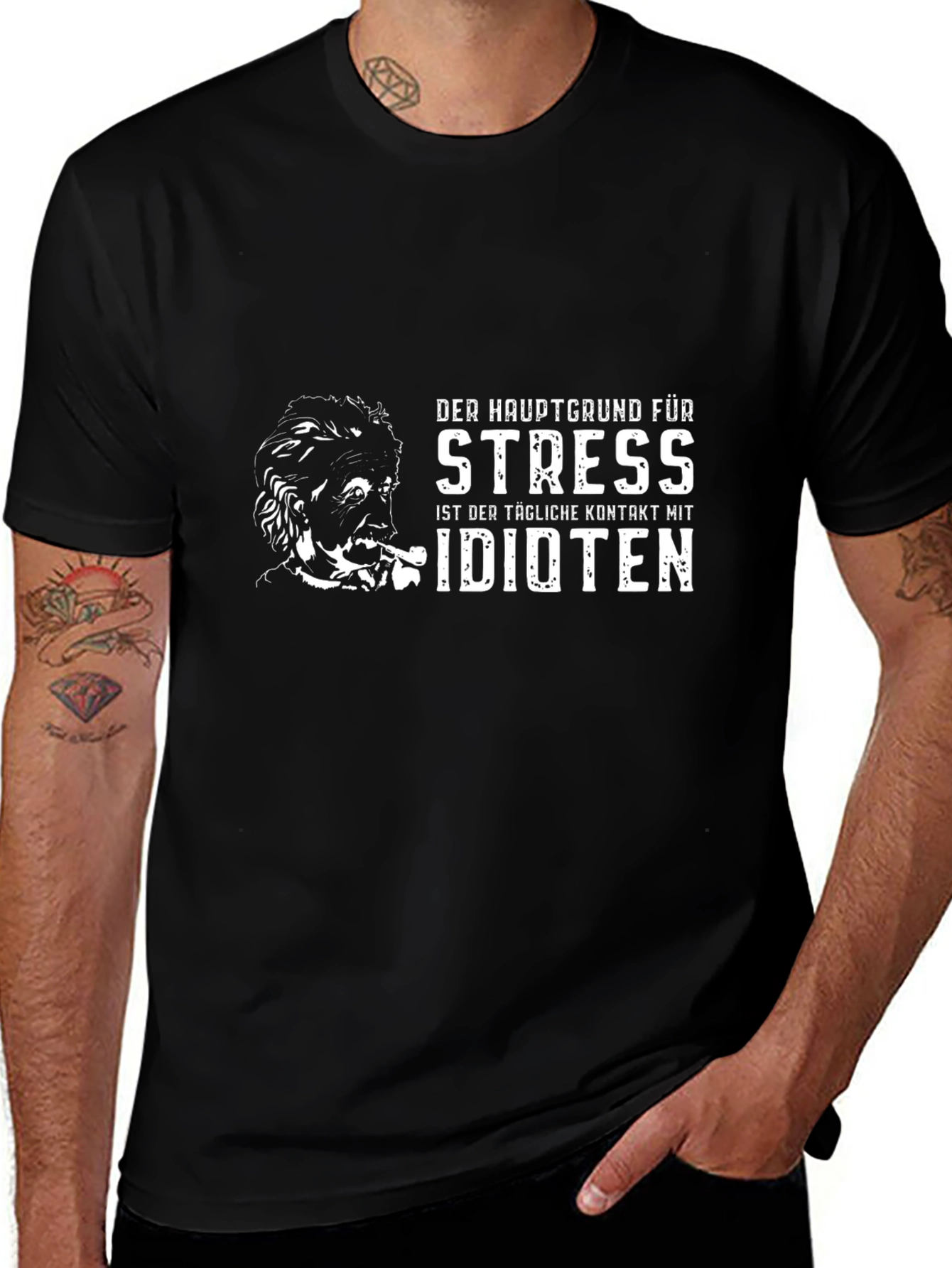 Stress Idioten T-Shirt