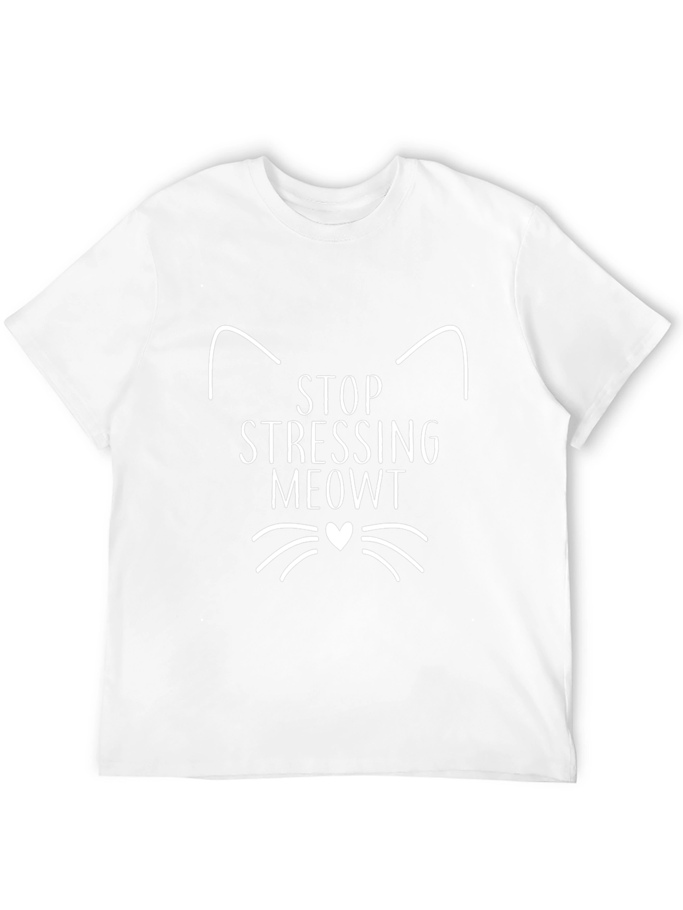 Stop Stressing Meowt Cat Lover Tee