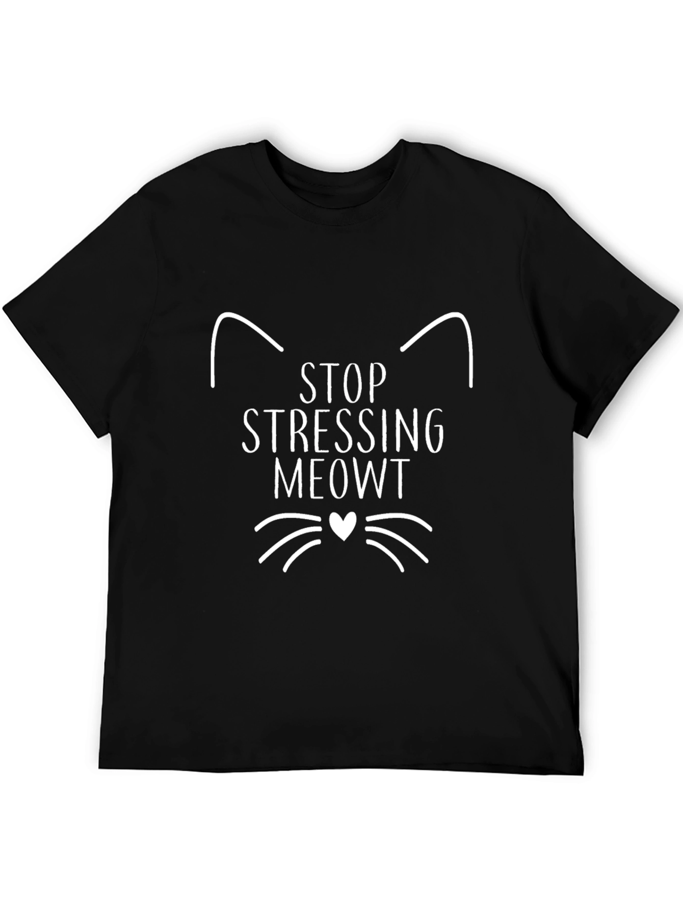 Stop Stressing Meowt Cat Lover Tee