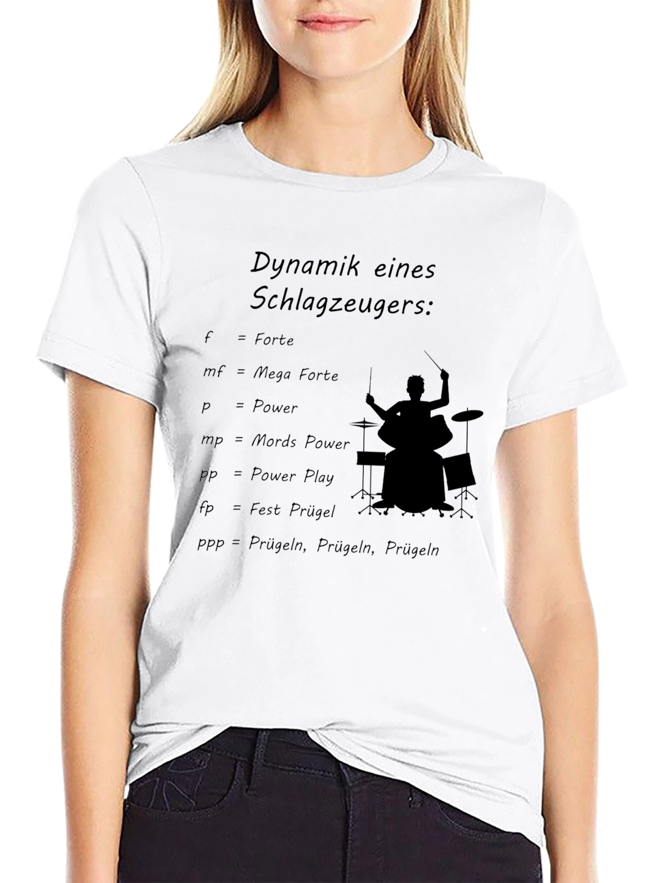 Drummer Dynamics Black T-Shirt