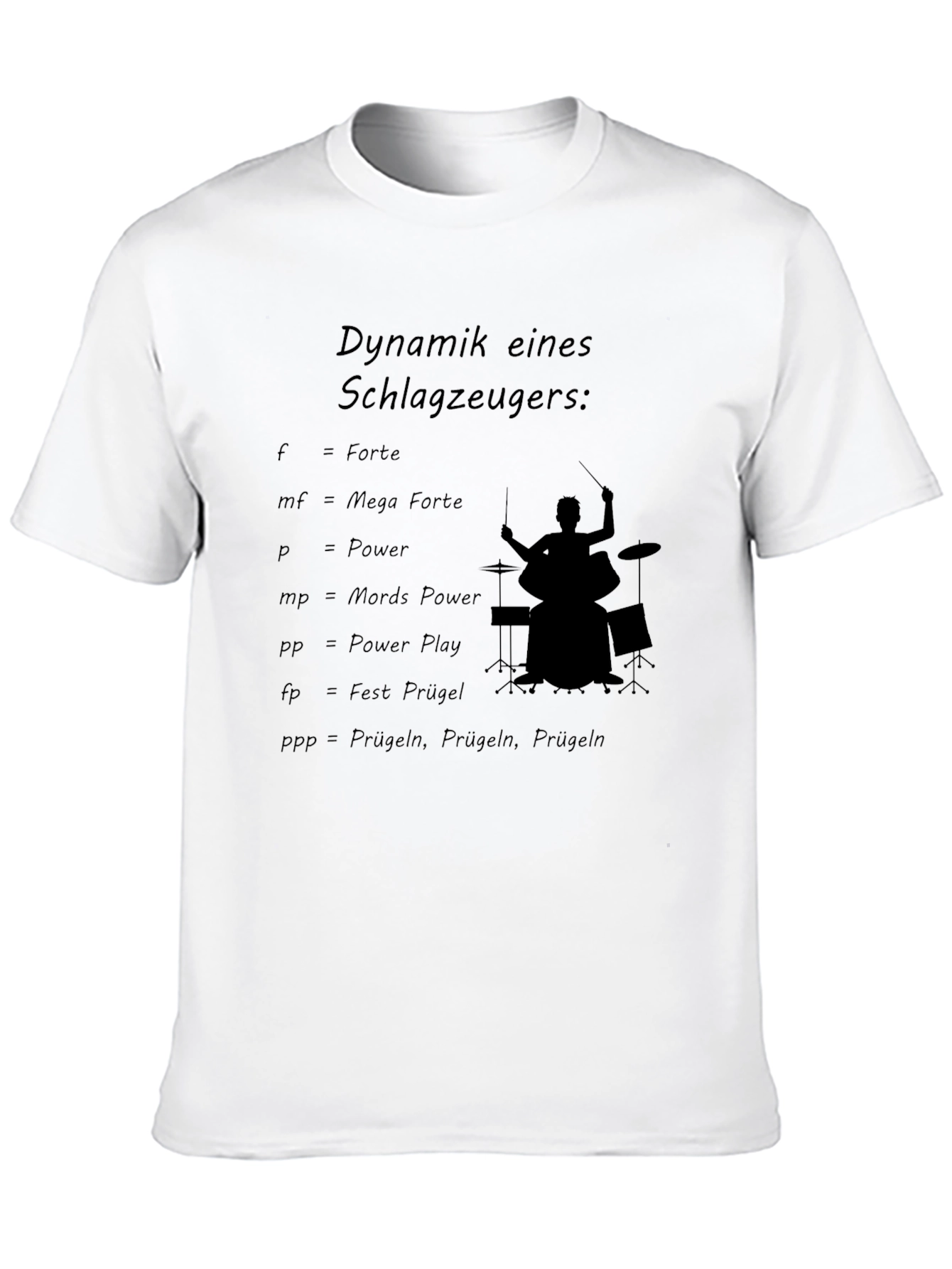 Drummer Dynamics Black T-Shirt