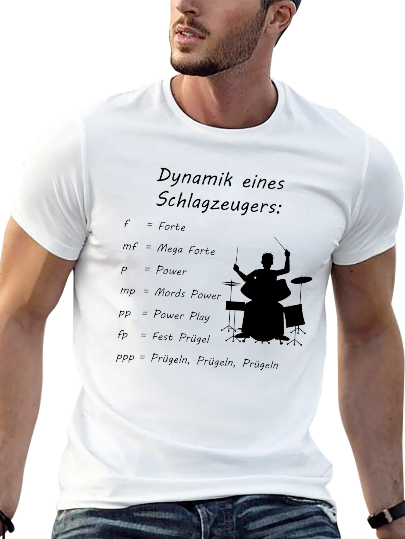 Drummer Dynamics Black T-Shirt