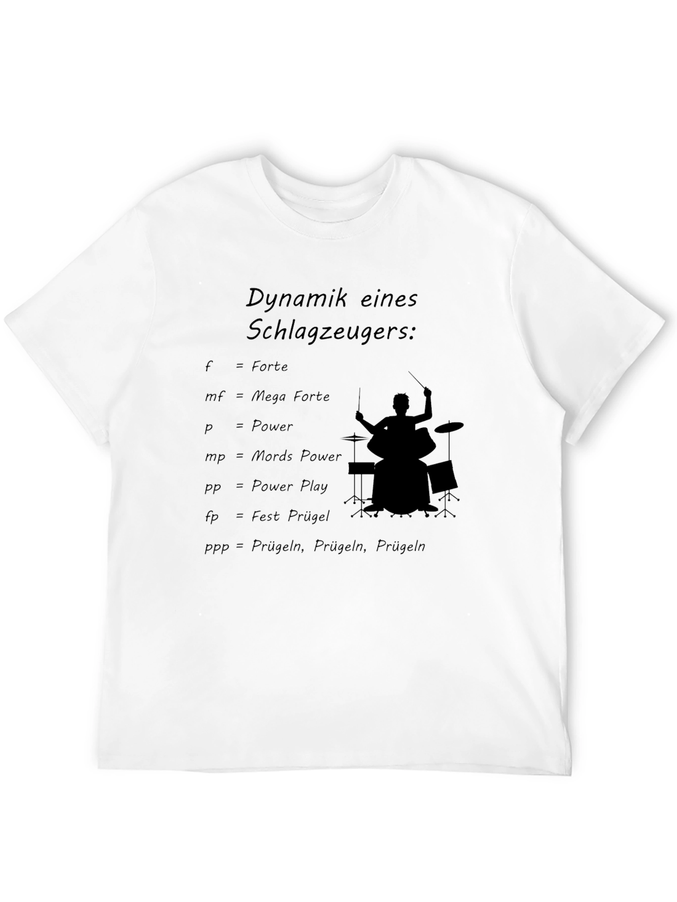 Drummer Dynamics Black T-Shirt