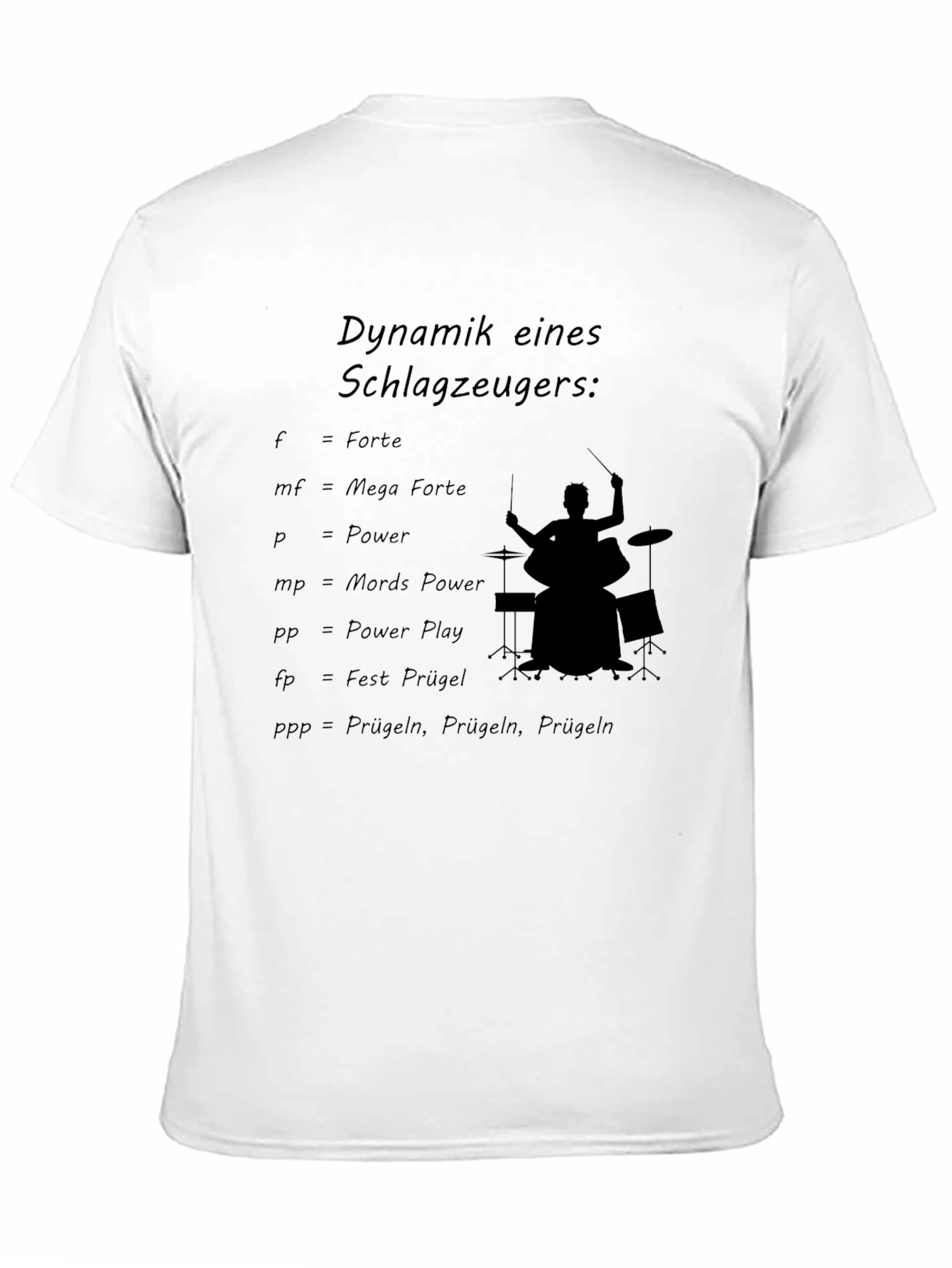 Drummer Dynamics Black T-Shirt