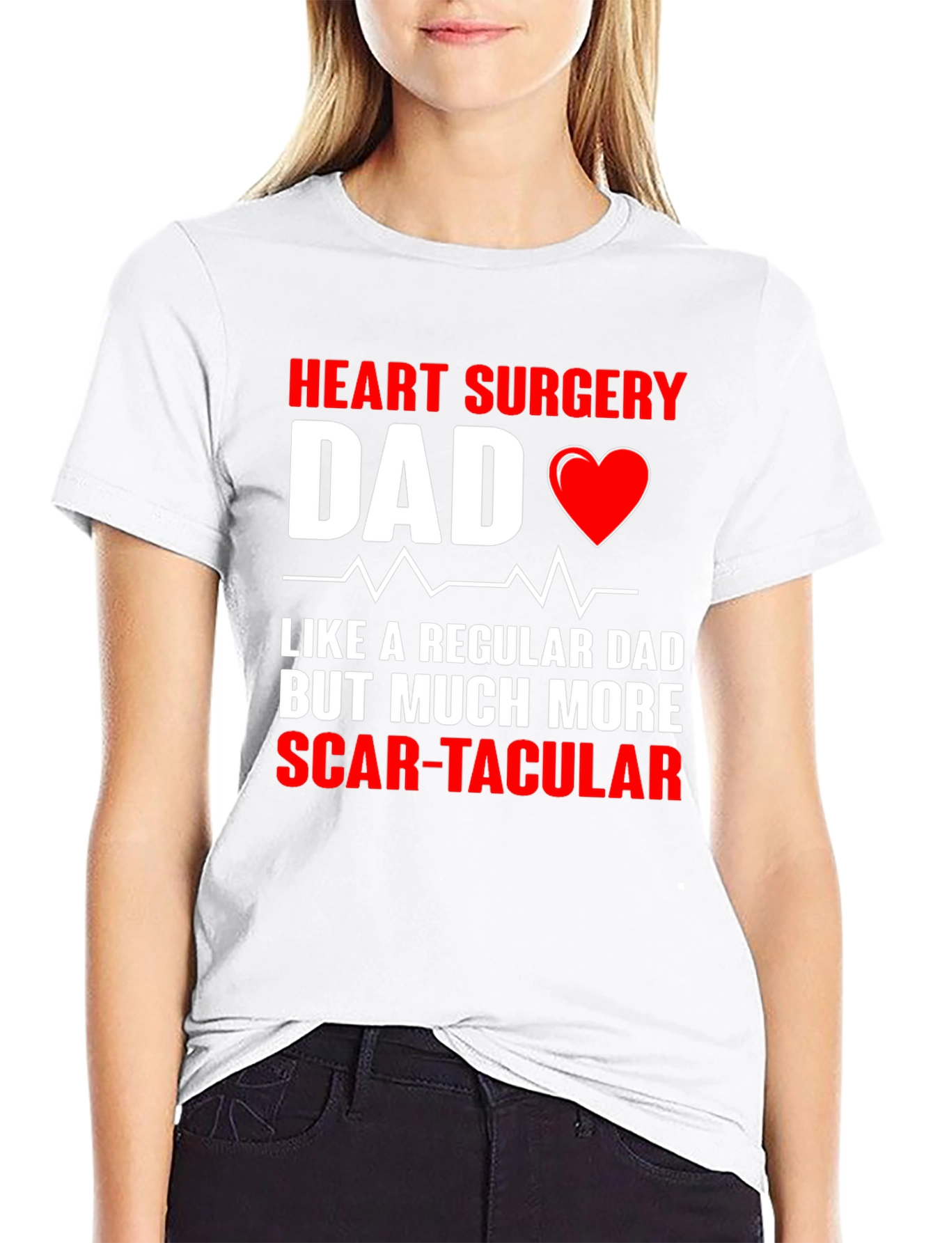 Heart Surgery Dad Graphic Tee