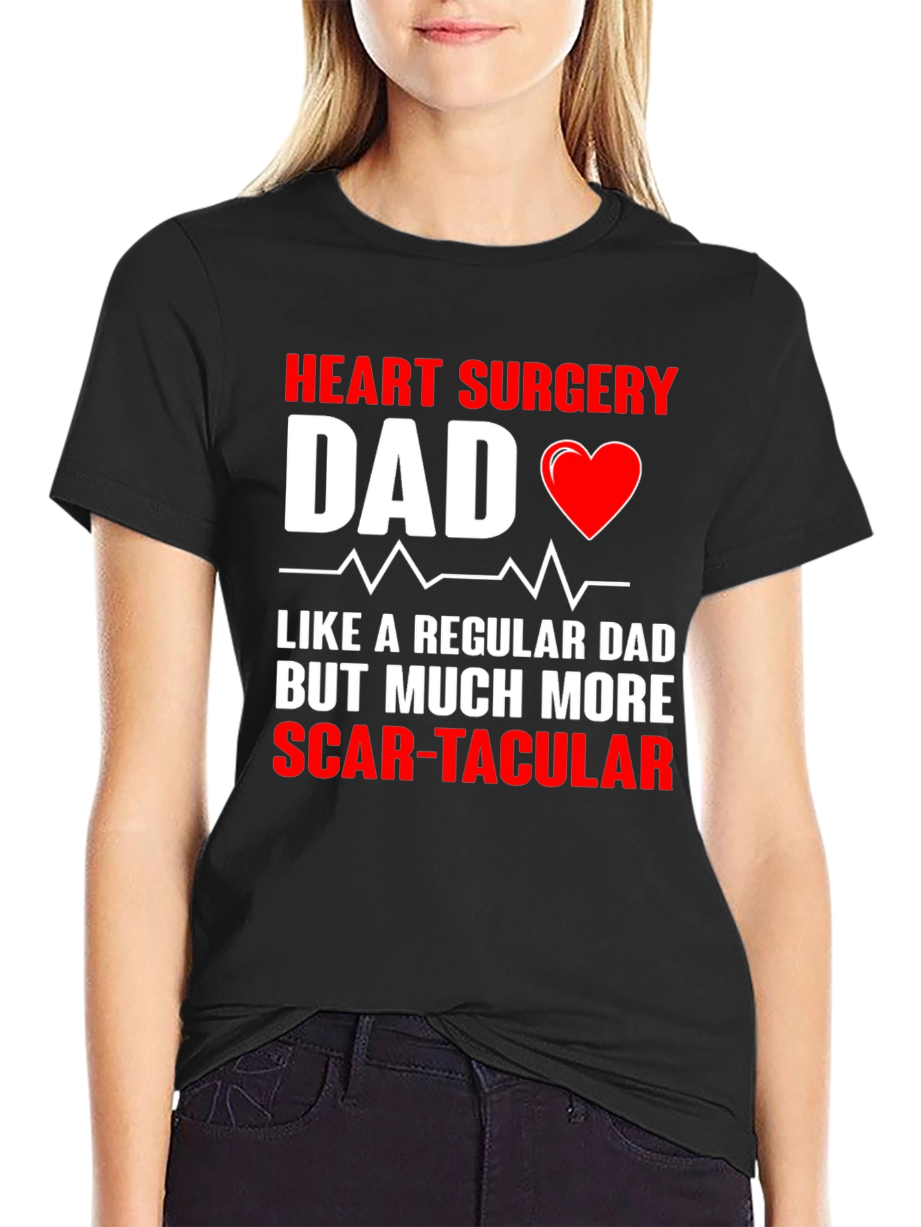 Heart Surgery Dad Graphic Tee