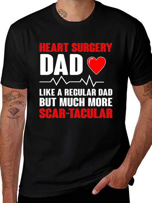 Heart Surgery Dad Graphic Tee