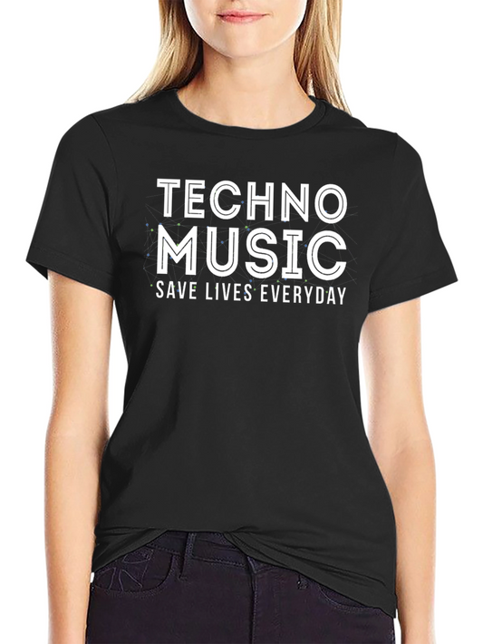 Techno Music Saves Lives T-Shirt