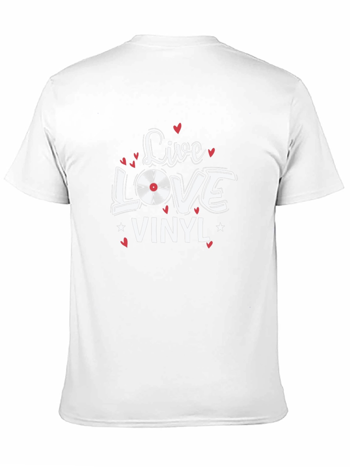 Live Love Vinyl Black T-Shirt