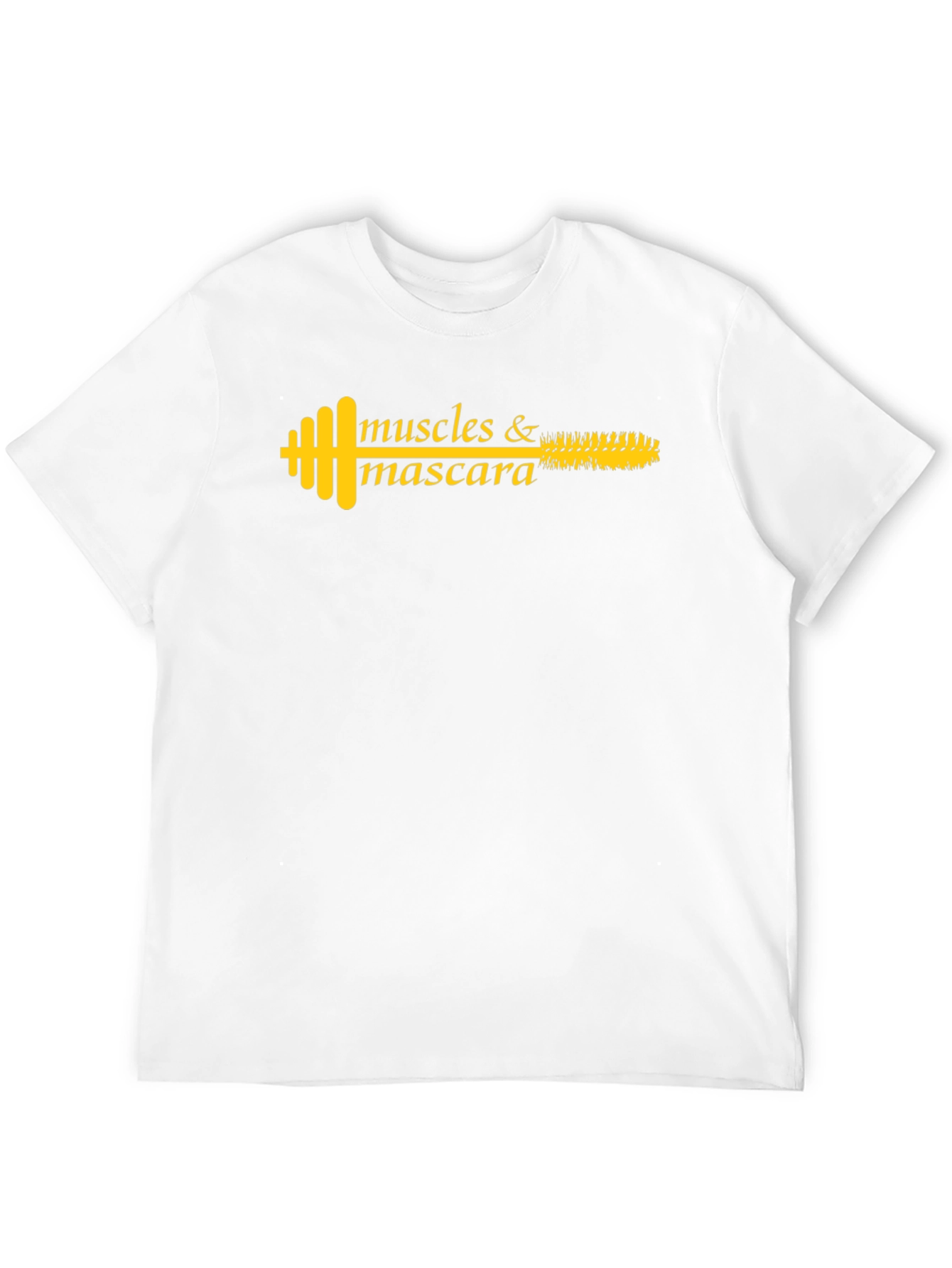 Muscles & Mascara Graphic T-Shirt - Fitness Fashion