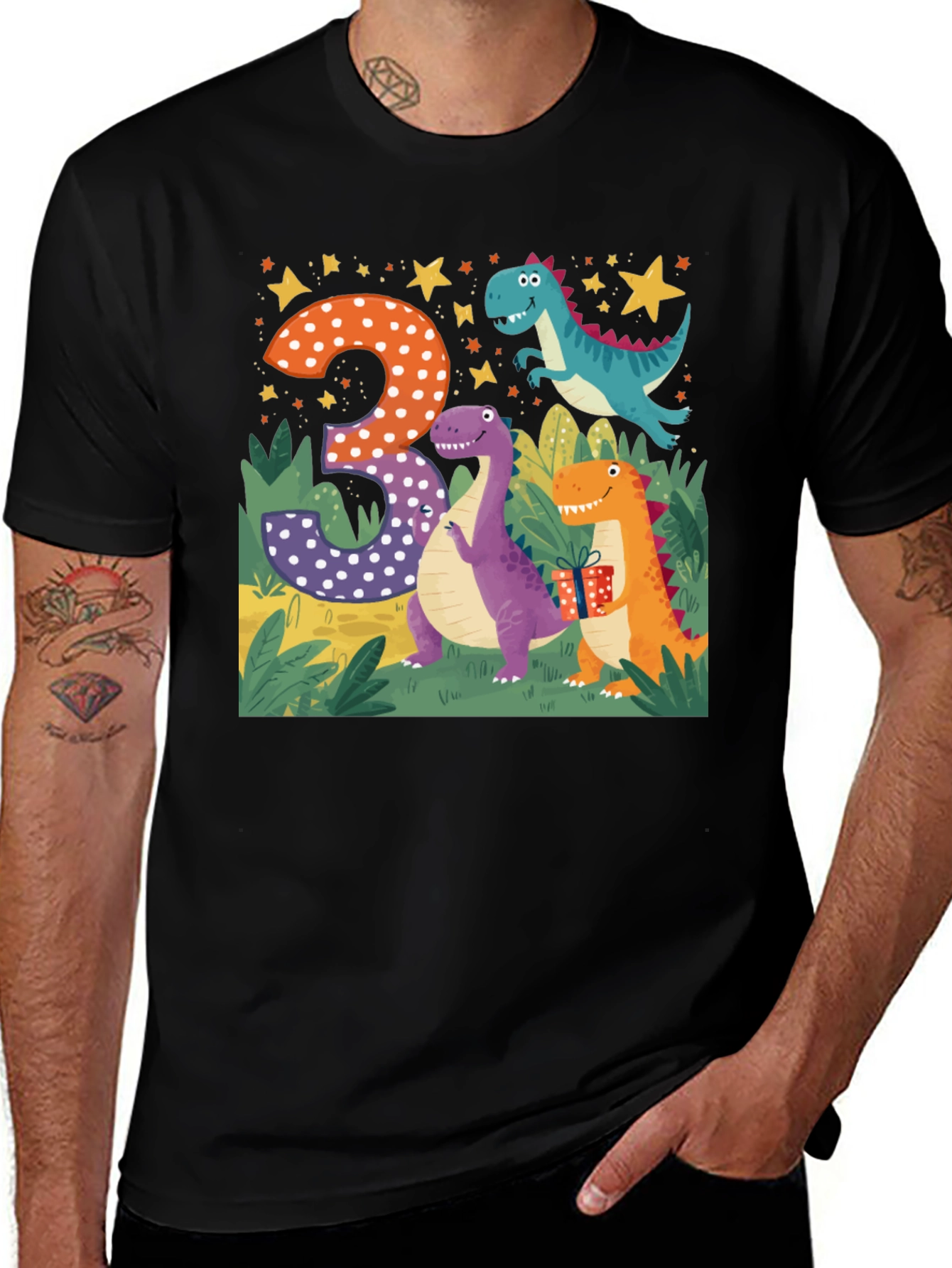 Dinosaur 3rd Birthday T-Shirt