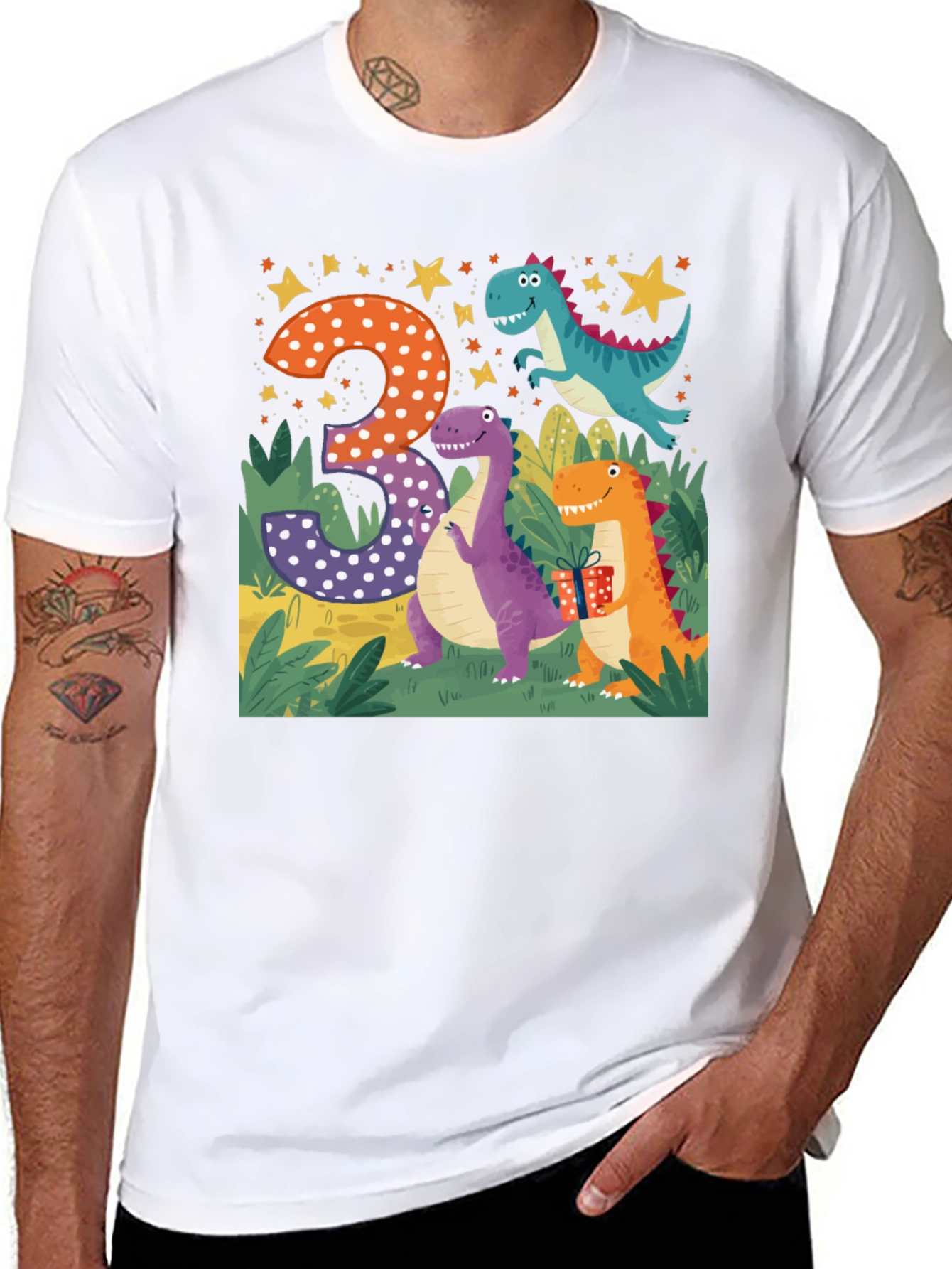 Dinosaur 3rd Birthday T-Shirt