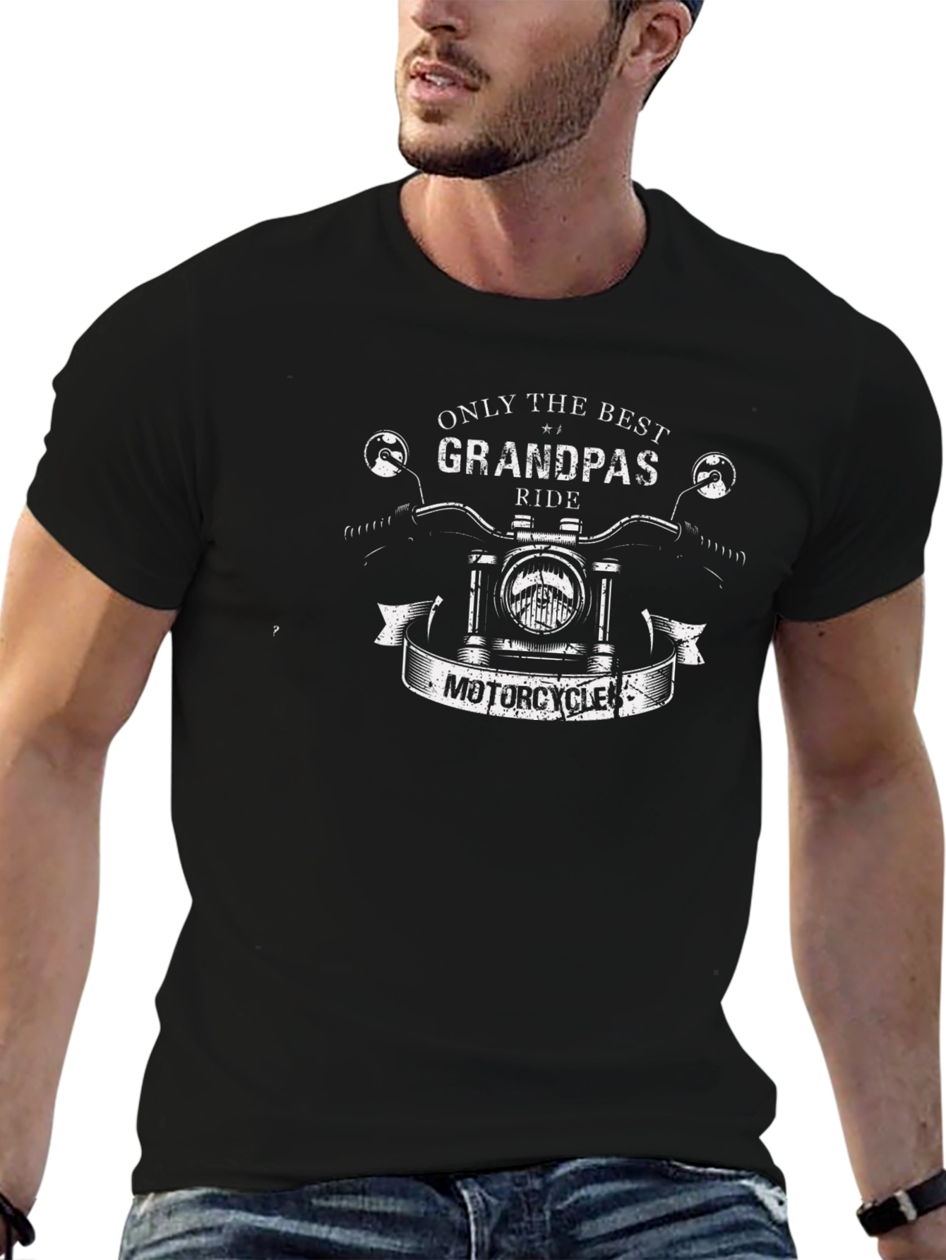 Grandpas Ride Motorcycles T-Shirt