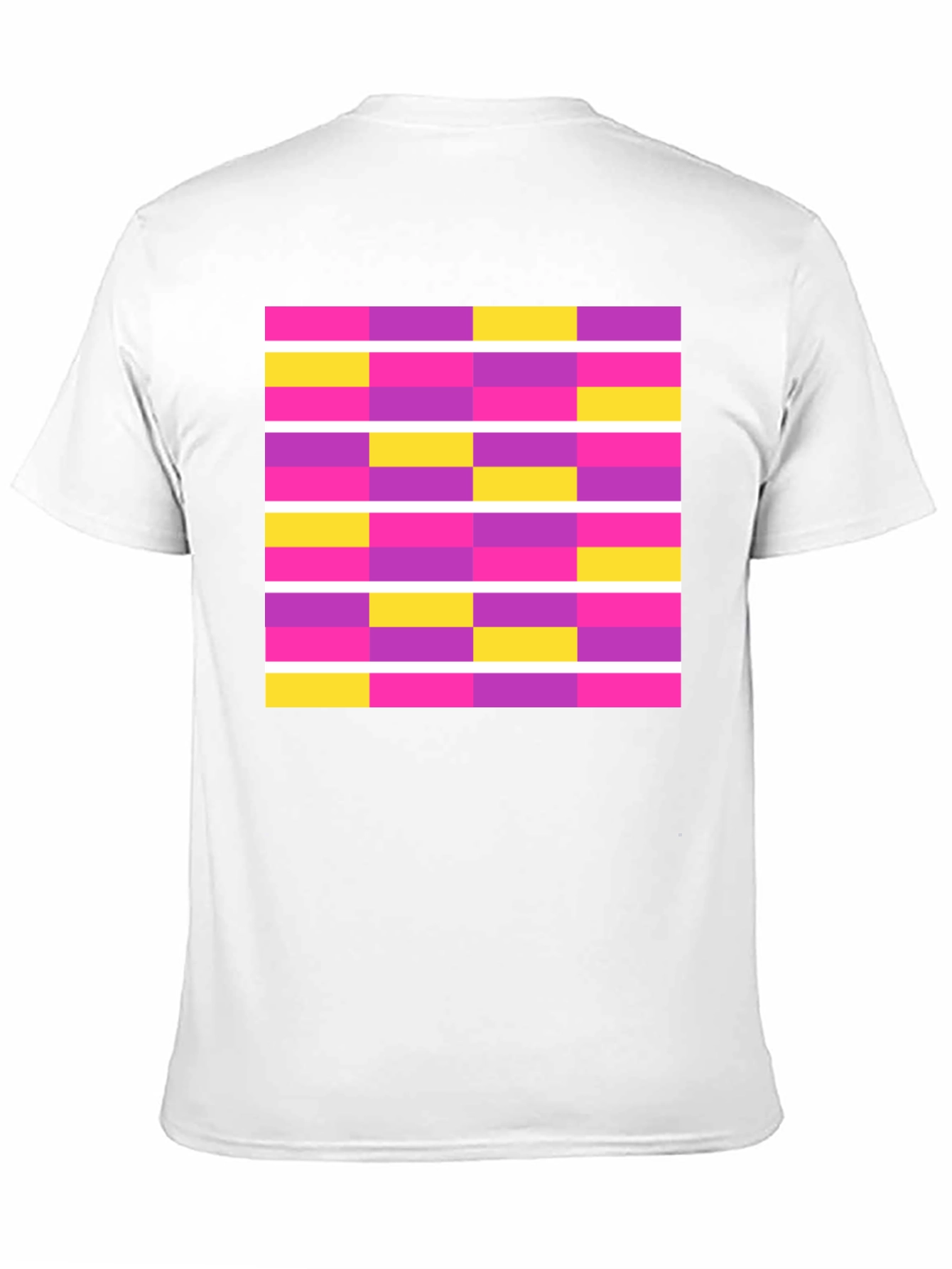 Abstract Geometric Graphic Tee - Modern Design