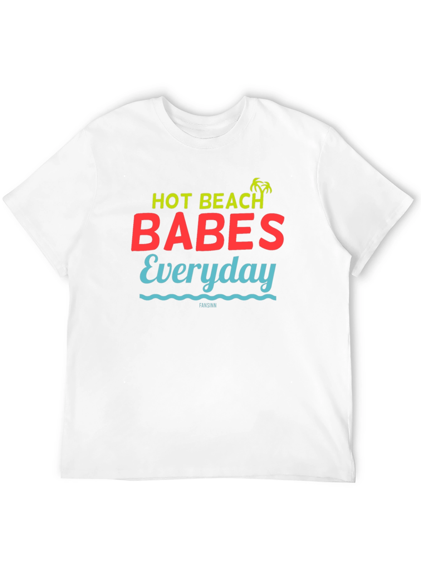 Hot Beach Babes Everyday Graphic Tee - Black