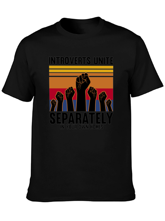 Introverts Unite T-Shirt Separately in Your Own Homes