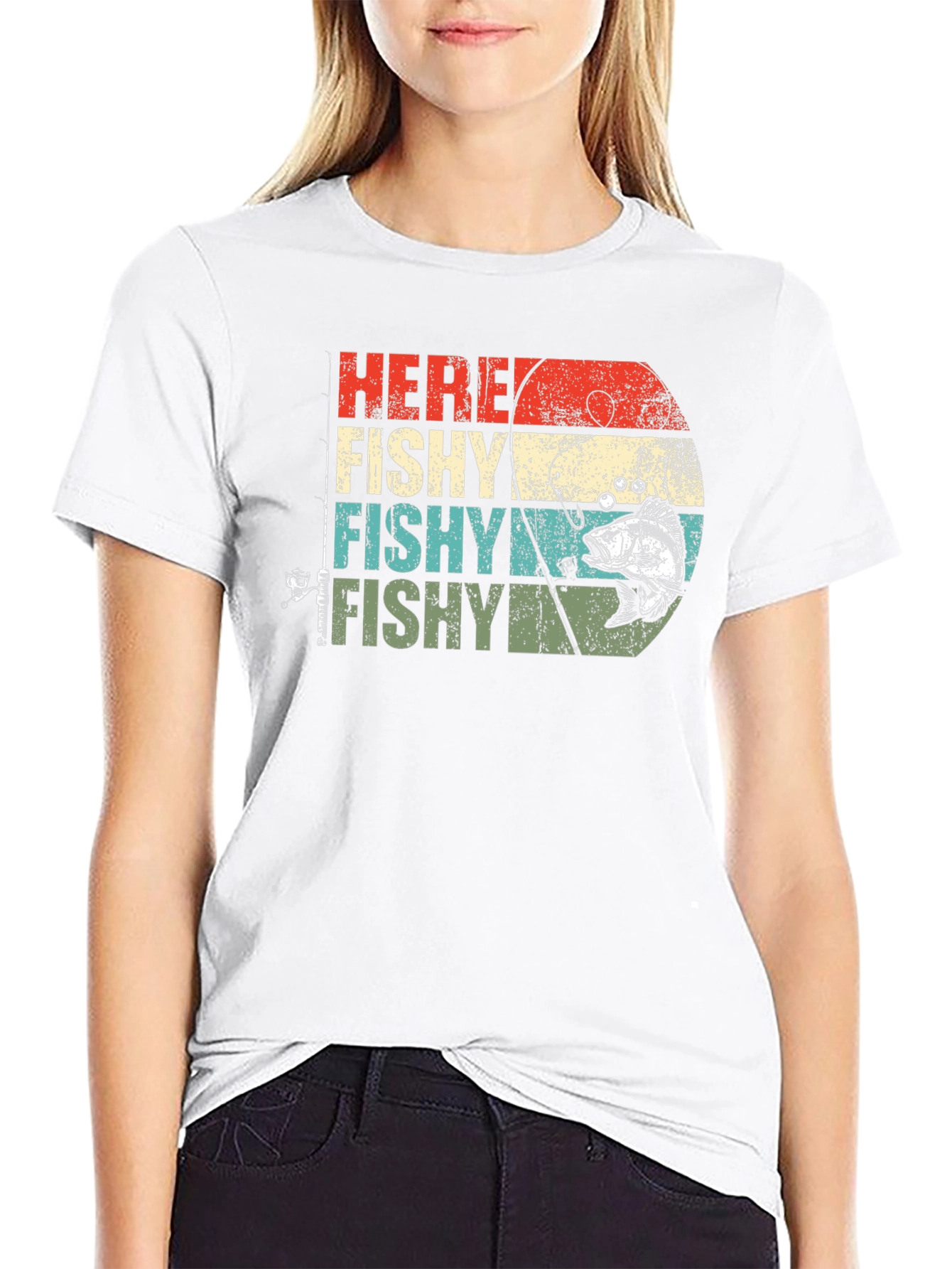 Here Fishy Fishy T-Shirt - Fishing Apparel