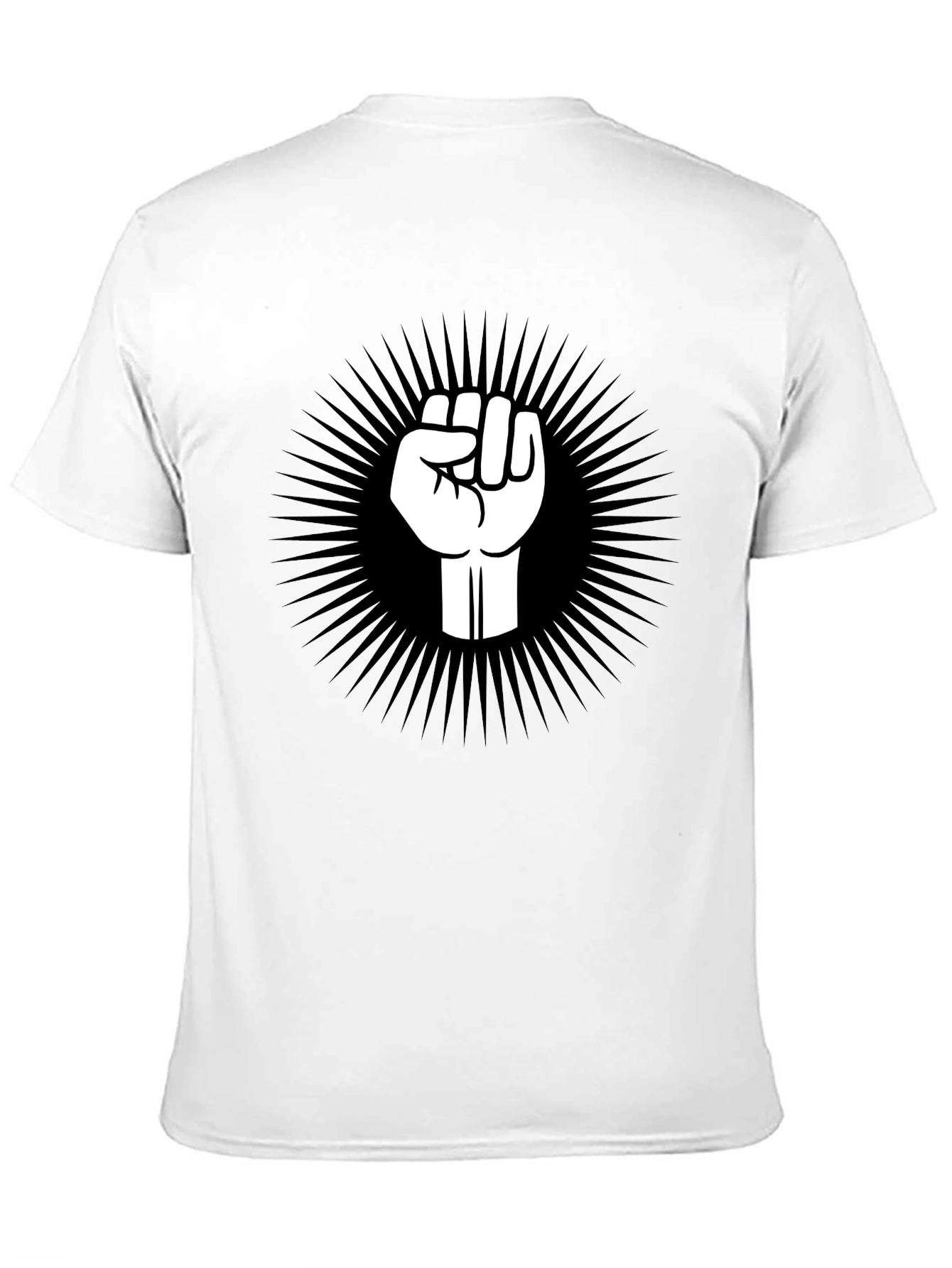 Empowered Fist Graphic Tee - Black