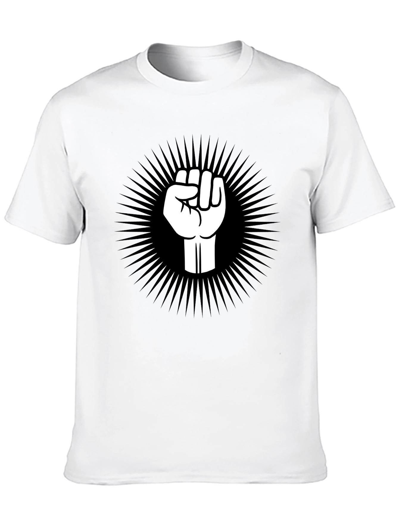 Empowered Fist Graphic Tee - Black