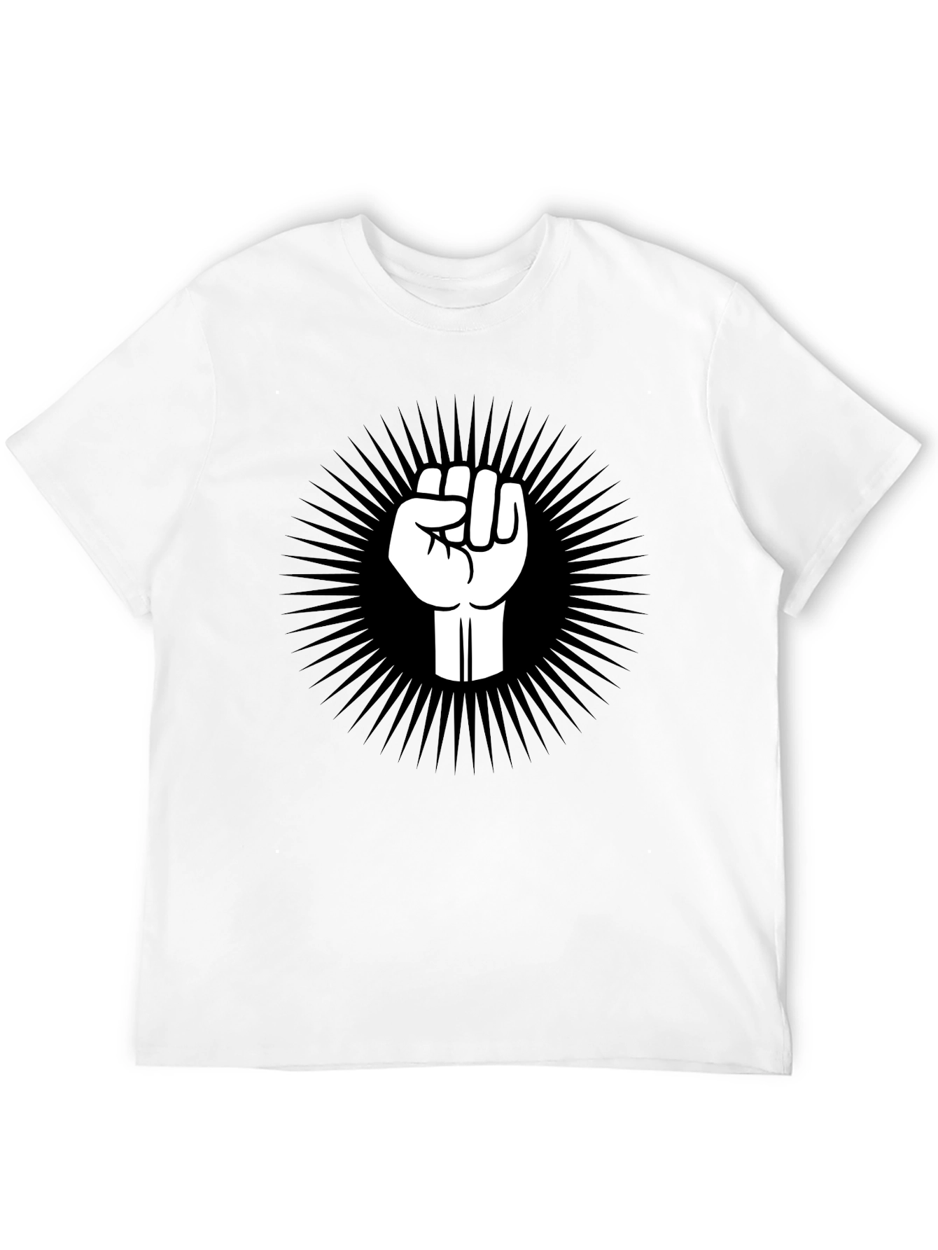 Empowered Fist Graphic Tee - Black