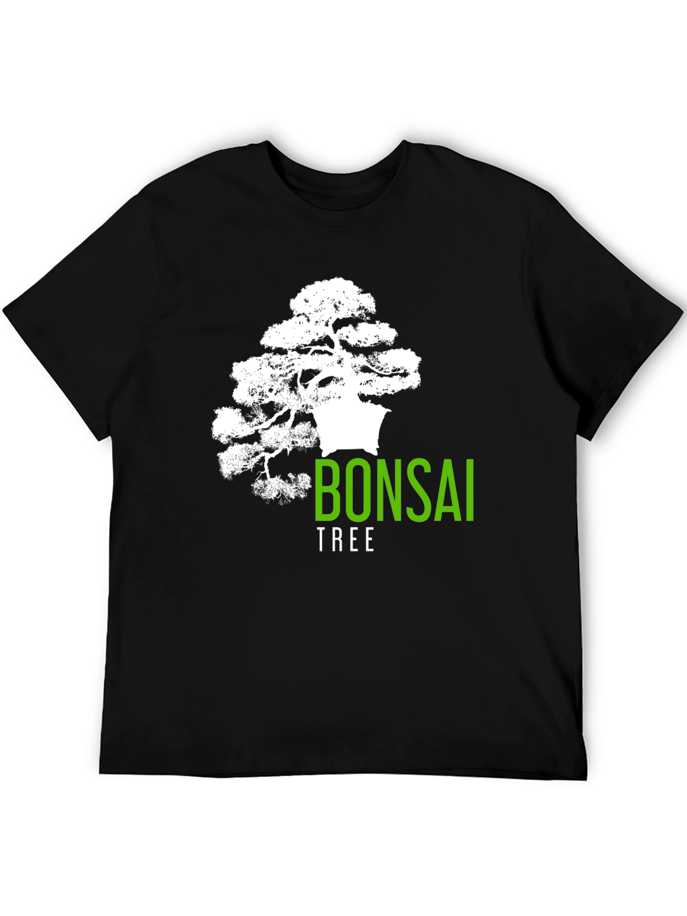Bonsai Tree Graphic T-Shirt - Artistic Design