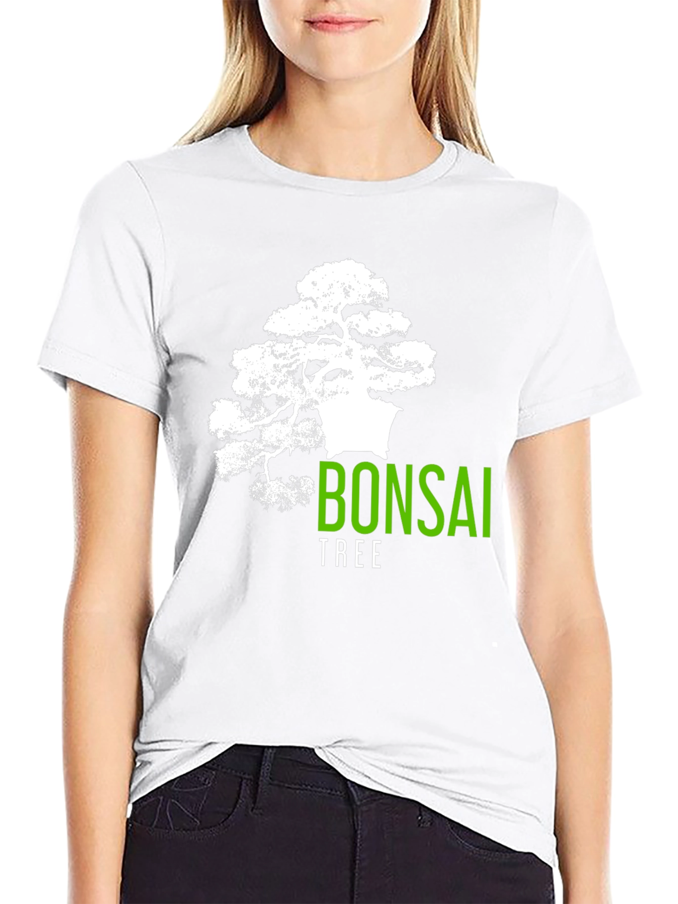 Bonsai Tree Graphic T-Shirt - Artistic Design