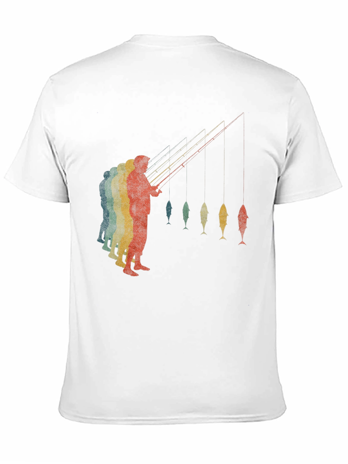 Retro Fishing T-Shirt - Angler Graphic Tee