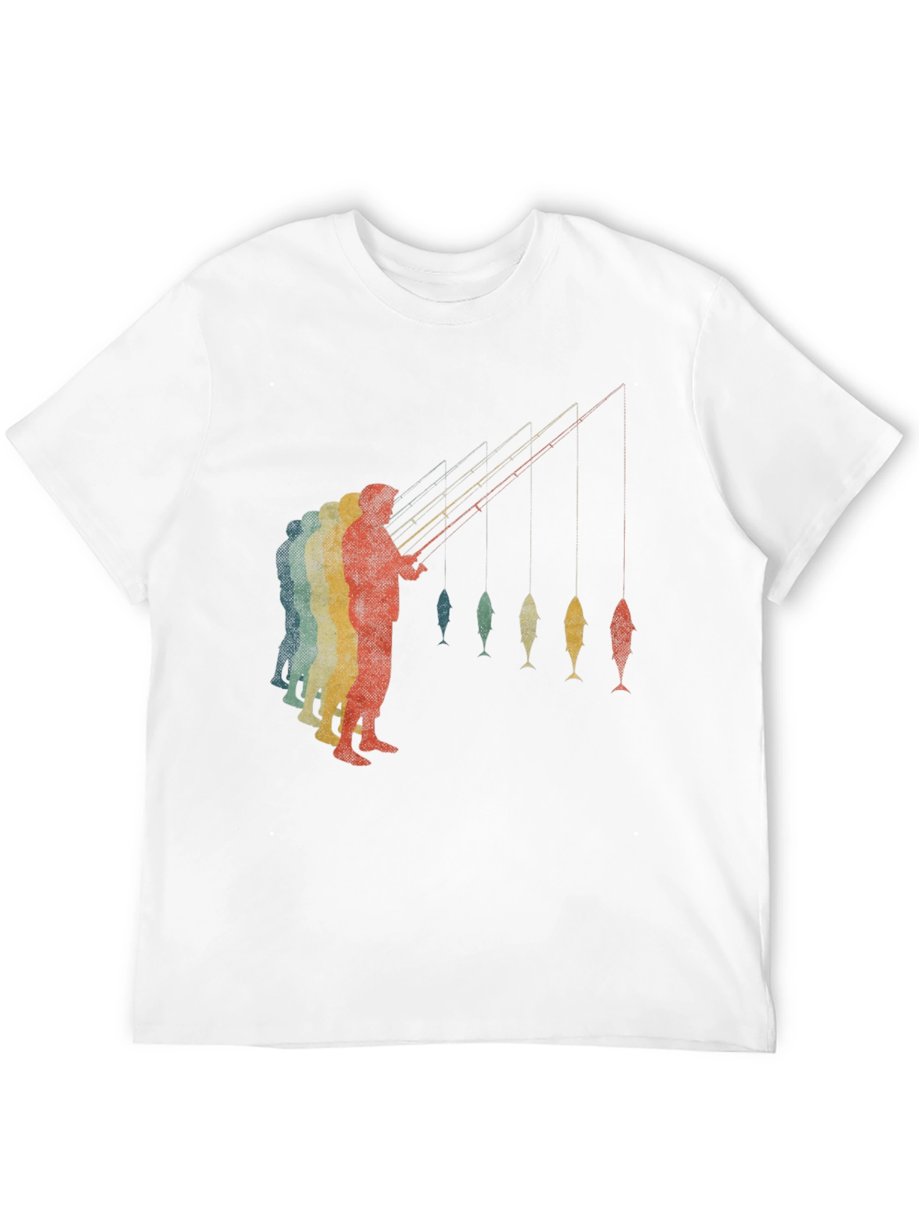 Retro Fishing T-Shirt - Angler Graphic Tee