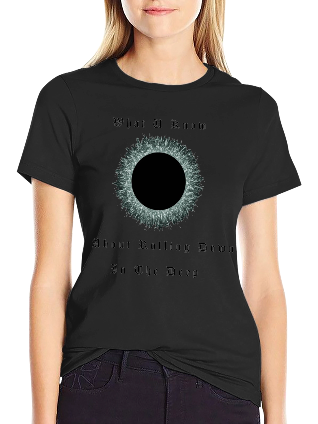 Rolling Down in the Deep Graphic T-Shirt