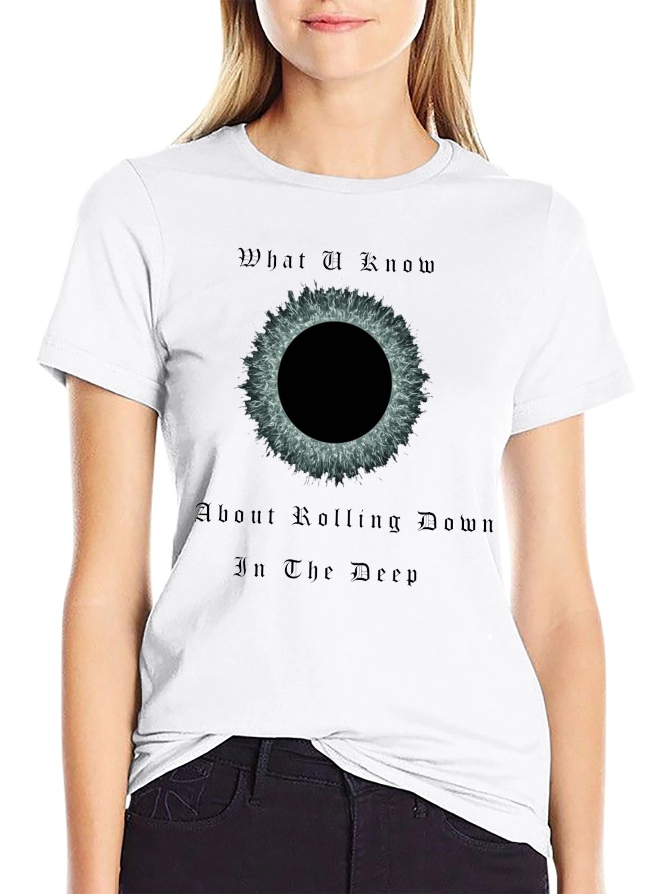 Rolling Down in the Deep Graphic T-Shirt