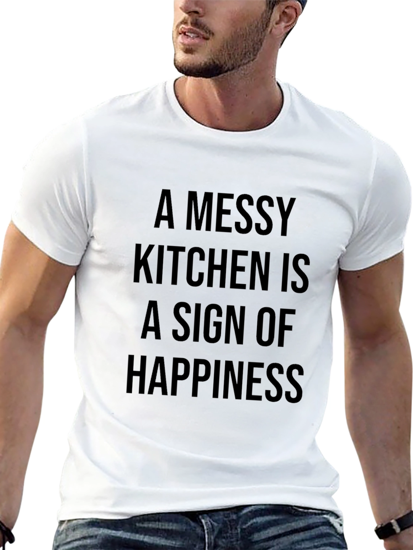 Messy Kitchen Happiness Graphic Tee