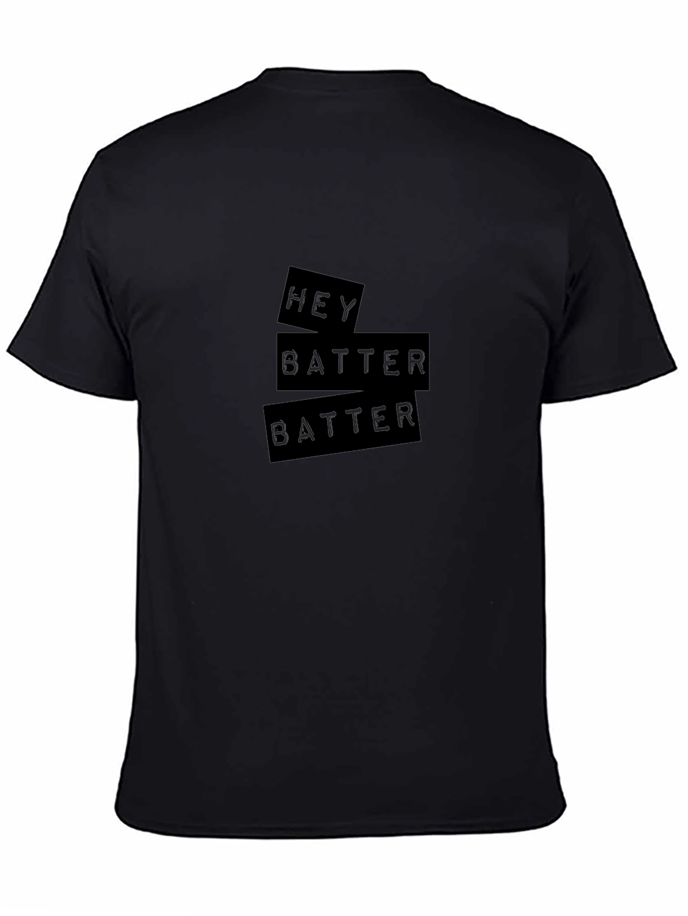 Hey Batter T-Shirt - Classic Baseball Tee